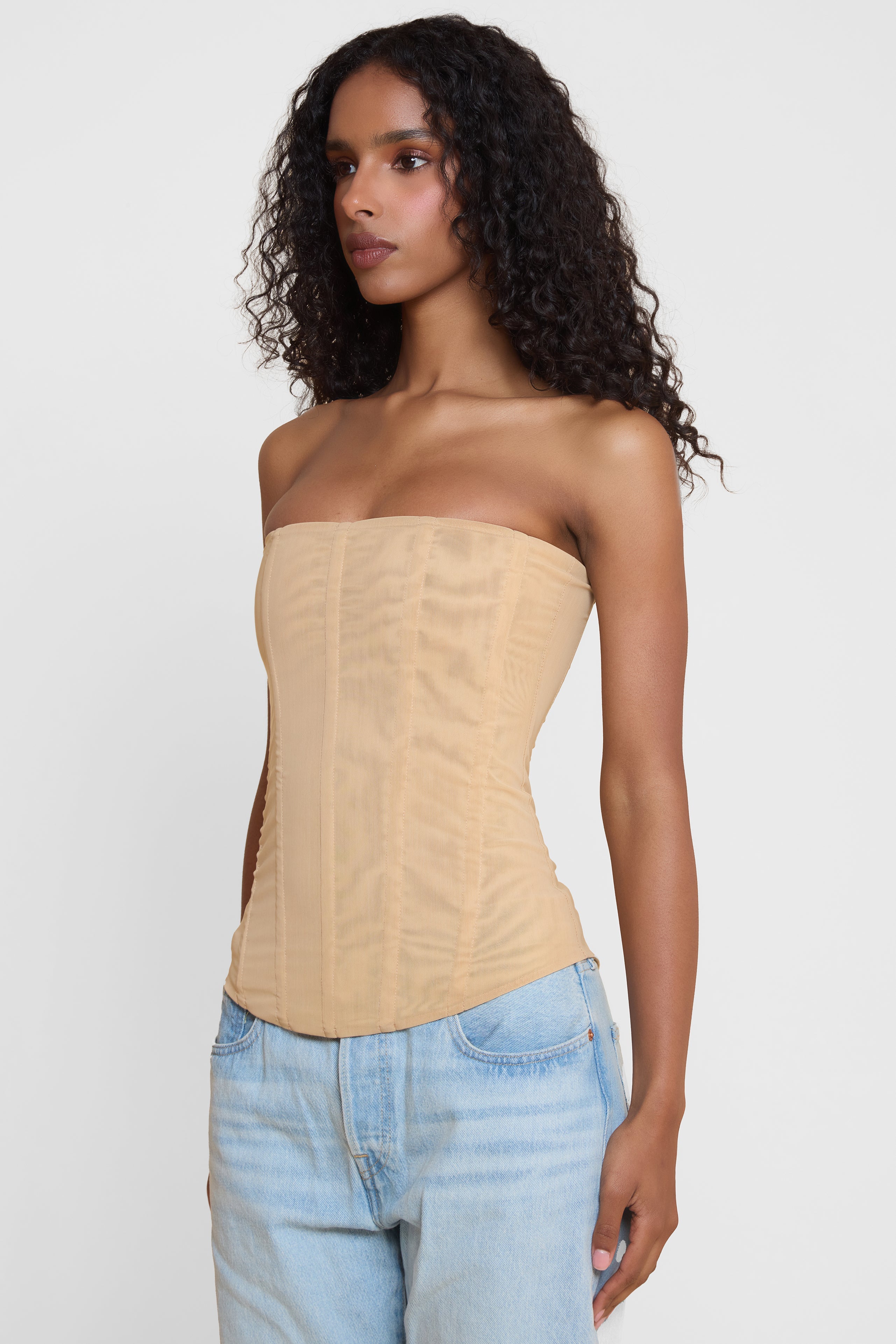 Miral File Korse Bustiyer | T1016-TAN-XS | T1016-TAN-S | T1016-TAN-M | T1016-TAN-L | T1016-TAN-XL | T1016-TAN-XXL