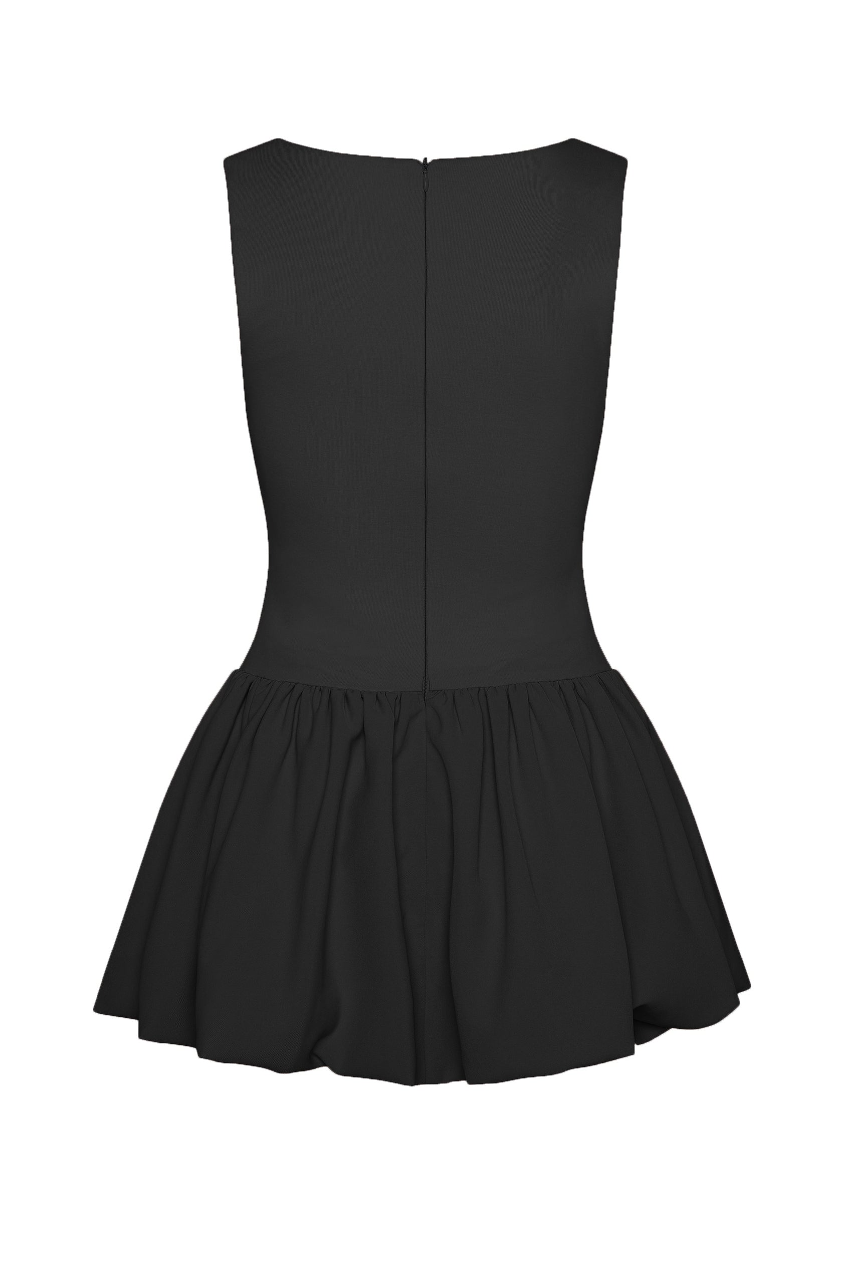 Agnes Kabarik Orgu Mini Elbise | D1082-BLK-XS | D1082-BLK-S | D1082-BLK-M | D1082-BLK-L | D1082-BLK-XL | D1082-BLK-XXL