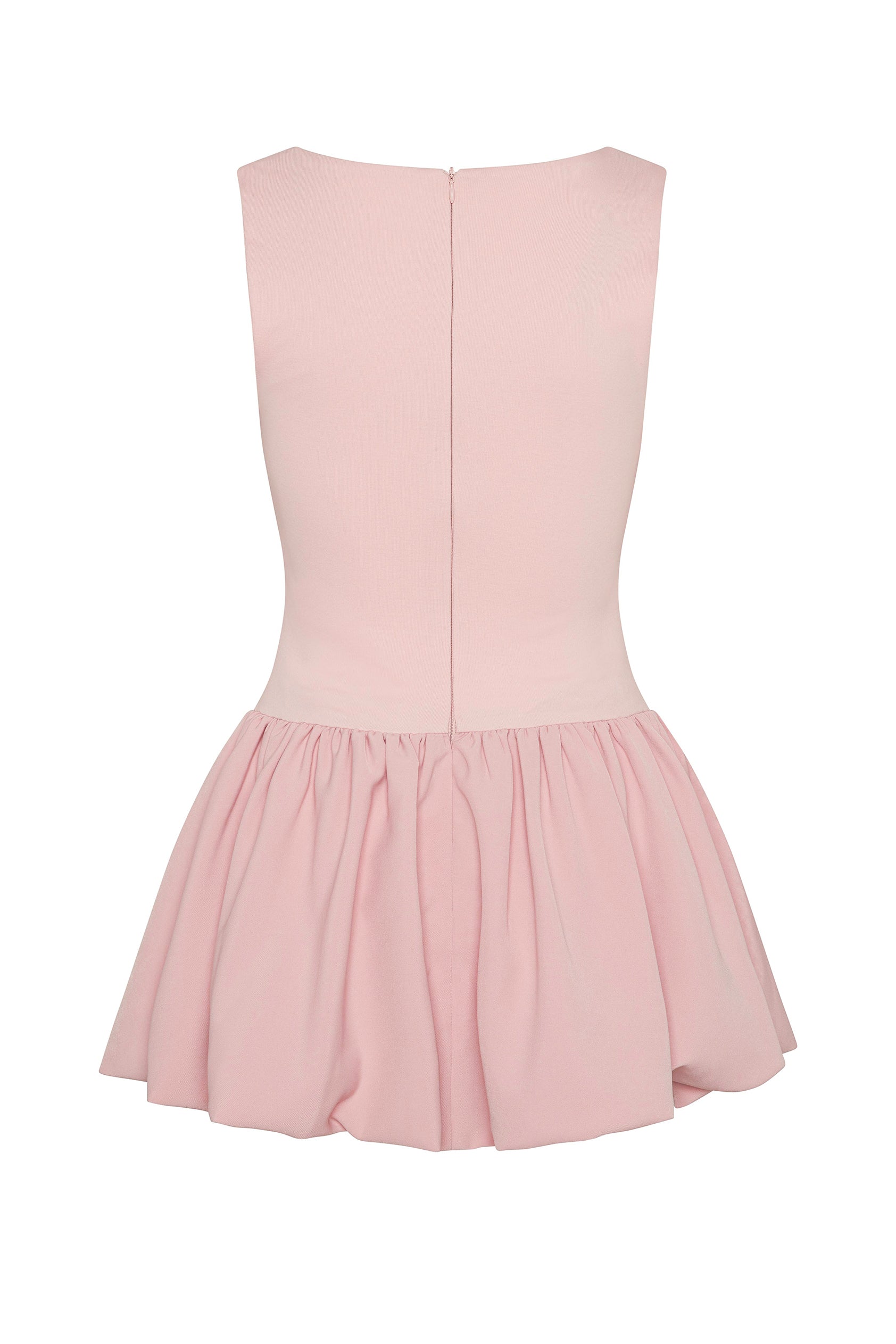 Amauri Orme Balon Mini Elbise | D1082-PINK-XS | D1082-PINK-S | D1082-PINK-M | D1082-PINK-L | D1082-PINK-XL | D1082-PINK-XXL
