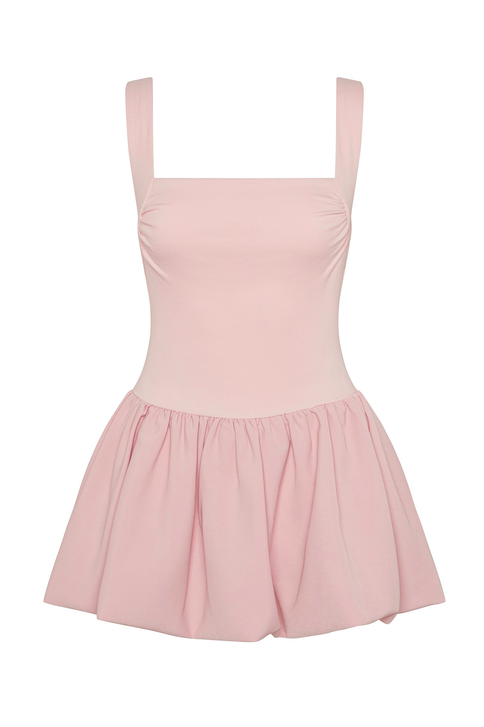 Amauri Orme Balon Mini Elbise | D1082-PINK-XS | D1082-PINK-S | D1082-PINK-M | D1082-PINK-L | D1082-PINK-XL | D1082-PINK-XXL