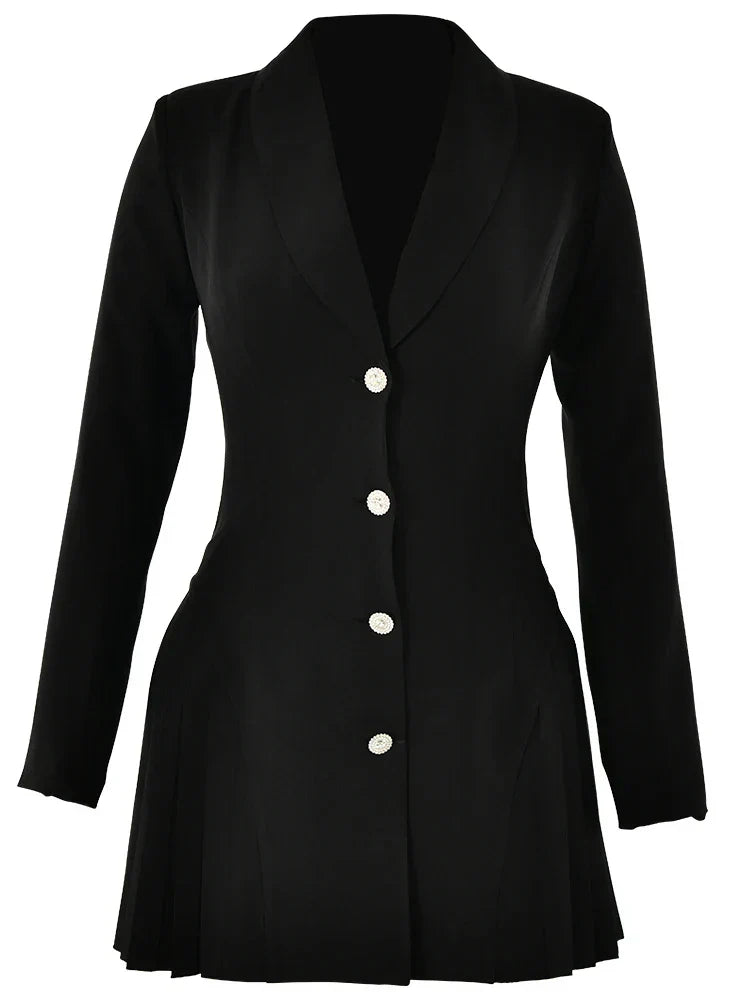 Velorage Kellie Kruvaze Mini Elbise | 16400-HD1729495716-black-S | 16400-HD1729495716-black-M | 16400-HD1729495716-black-L