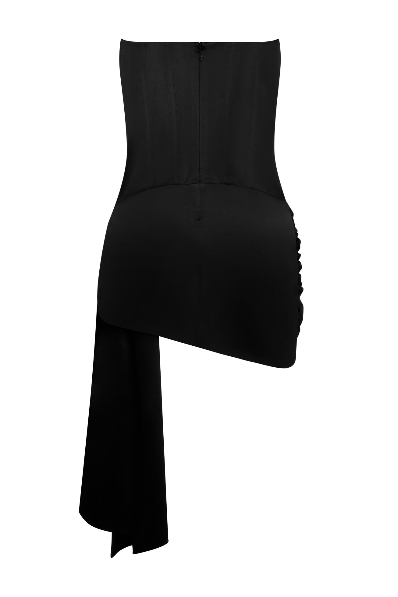 Aven Korse Mini Elbise | D1121-BLK-XS | D1121-BLK-S | D1121-BLK-M | D1121-BLK-L | D1121-BLK-XL | D1121-BLK-XXL