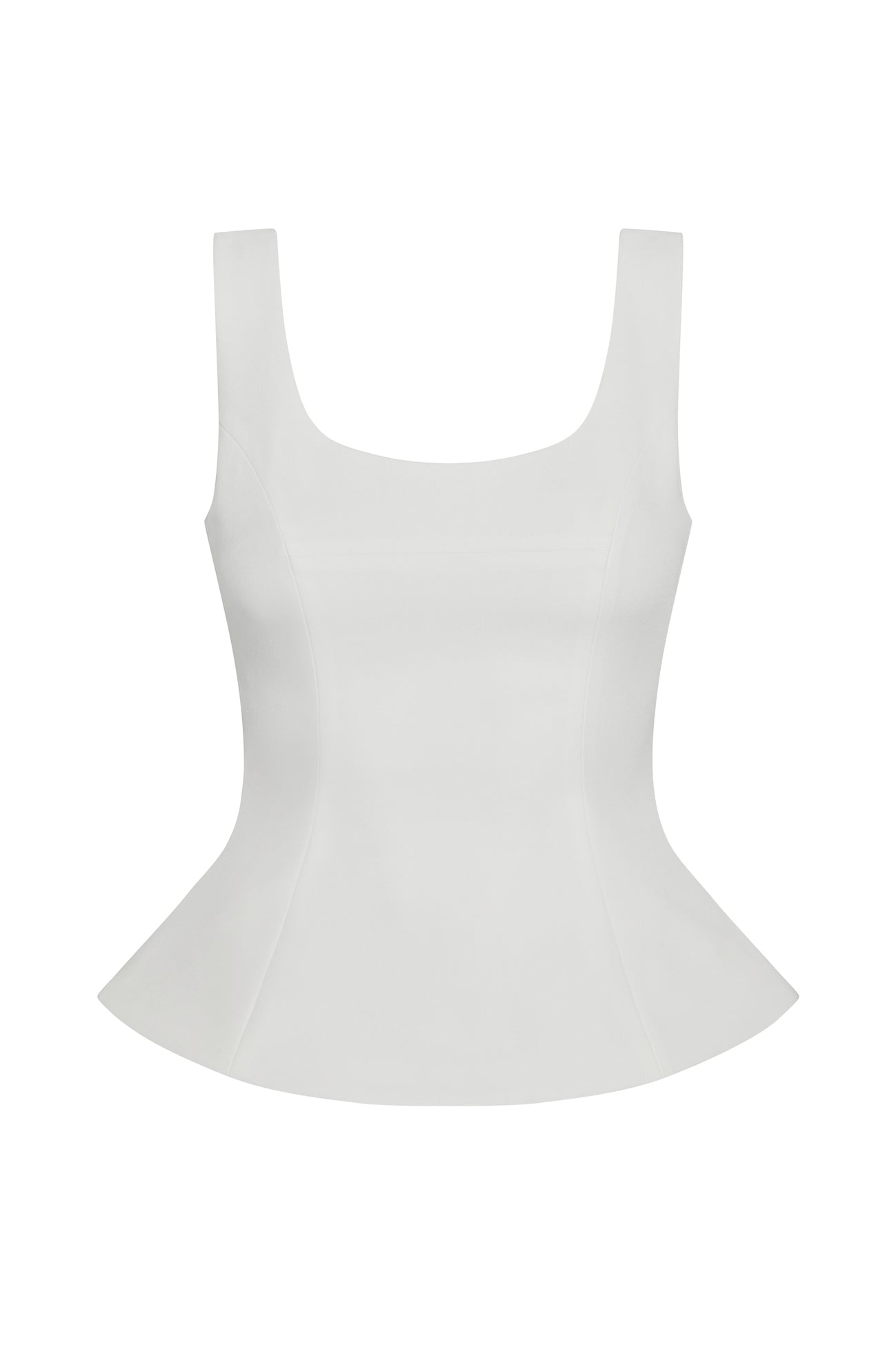 Kaleya Orgu Kontur Peplum Bustiyer | T1008-WHITE-XS | T1008-WHITE-S | T1008-WHITE-M | T1008-WHITE-L | T1008-WHITE-XL | T1008-WHITE-XXL