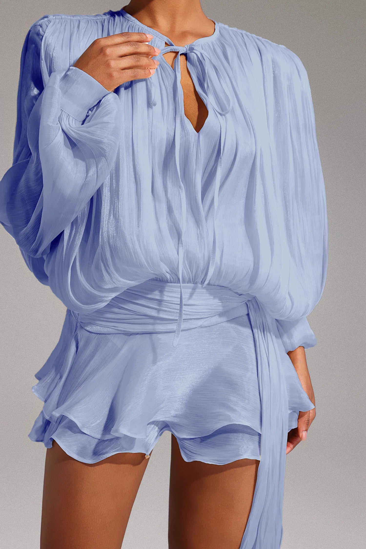 Anderson Cut-Out Mini Elbise | S-Mavi | M-Mavi | L-Mavi | Xl-Mavi