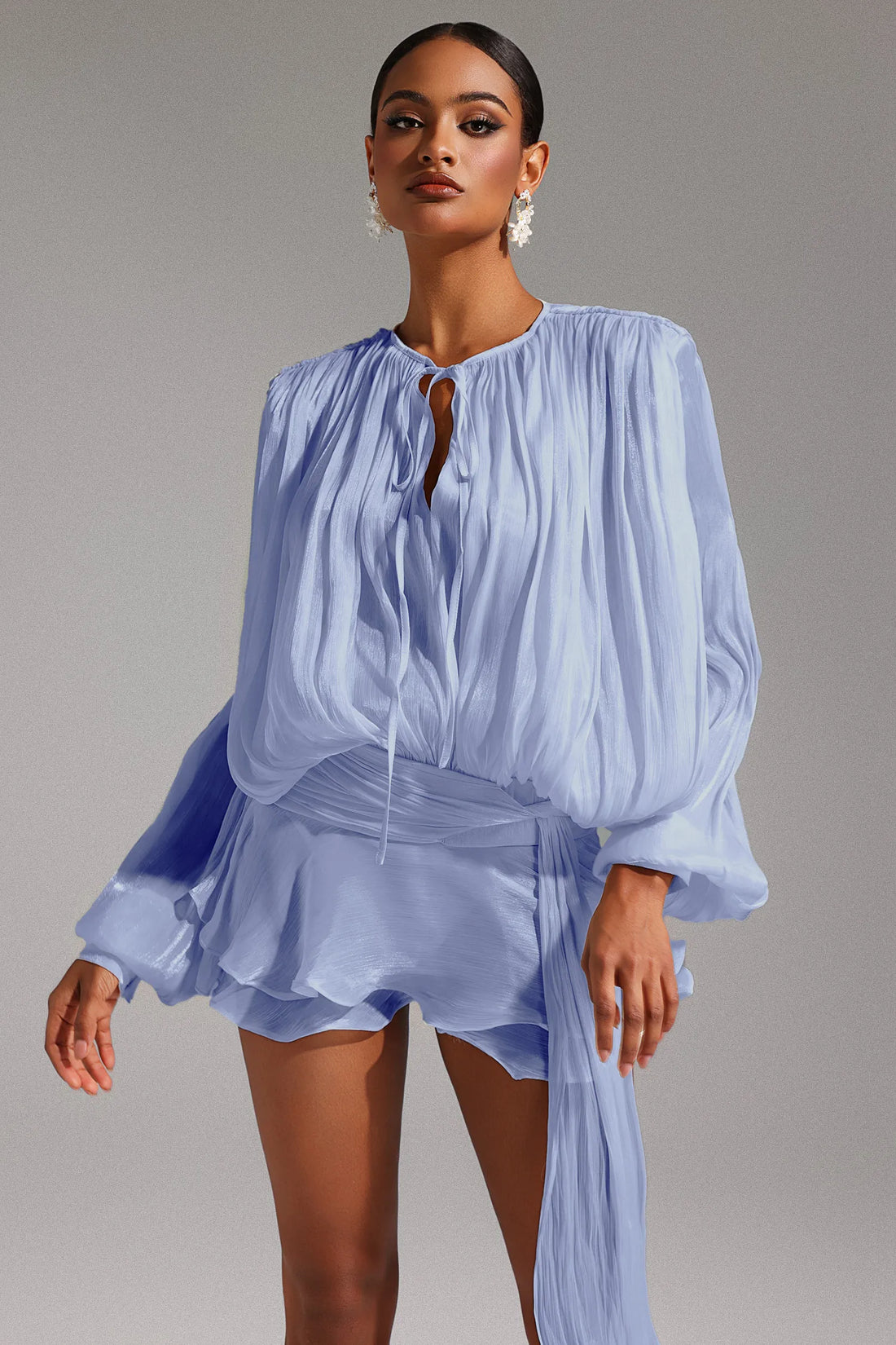 Anderson Cut-Out Mini Elbise | S-Mavi | M-Mavi | L-Mavi | Xl-Mavi