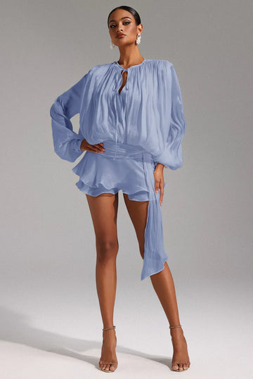 Anderson Cut-Out Mini Elbise | S-Mavi | M-Mavi | L-Mavi | Xl-Mavi