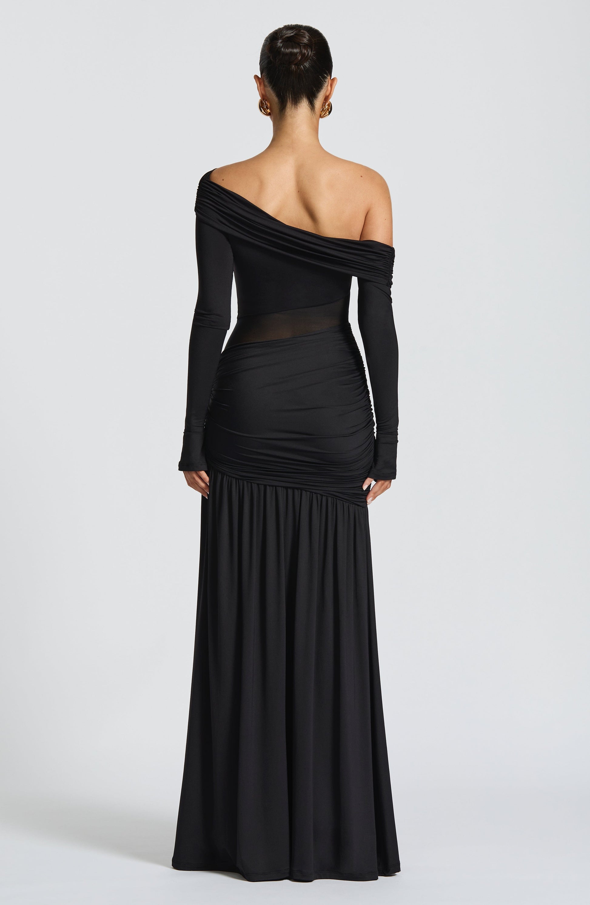 Velorage Berlin Siyah Maxi Elbise