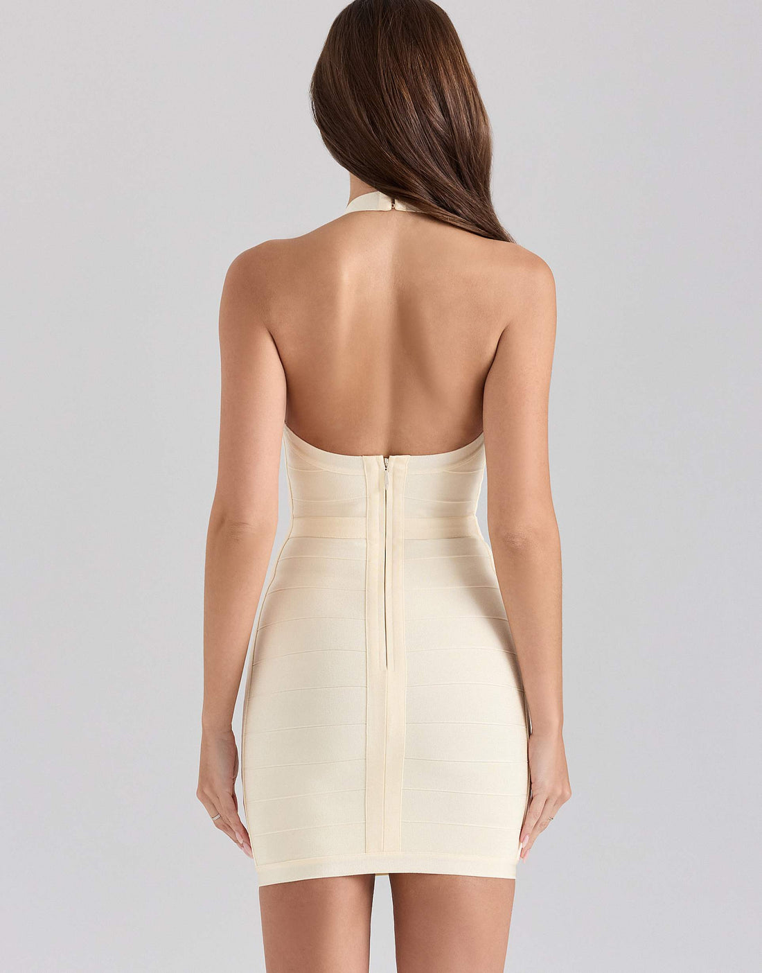 Vivian Halter Mini Elbise
