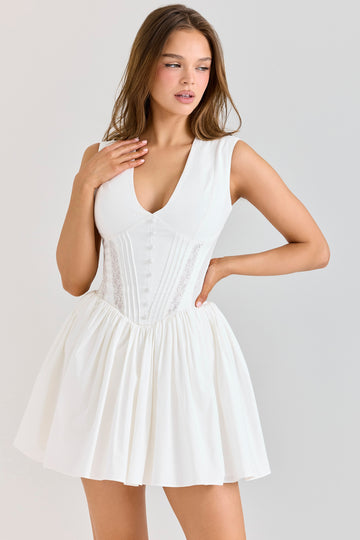 Maizie Dantelli Mini Elbise