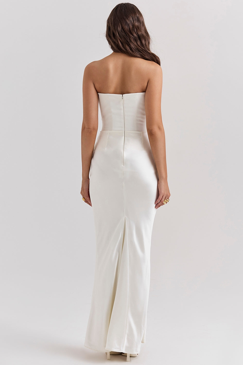 Rynlee Straplez Korse Maxi Elbise