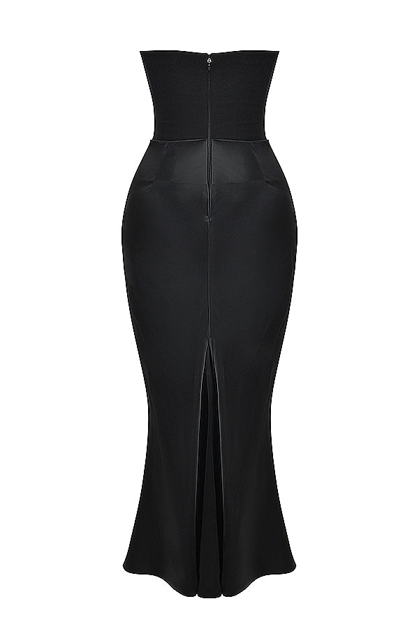 Rynlee Straplez Korse Maxi Elbise