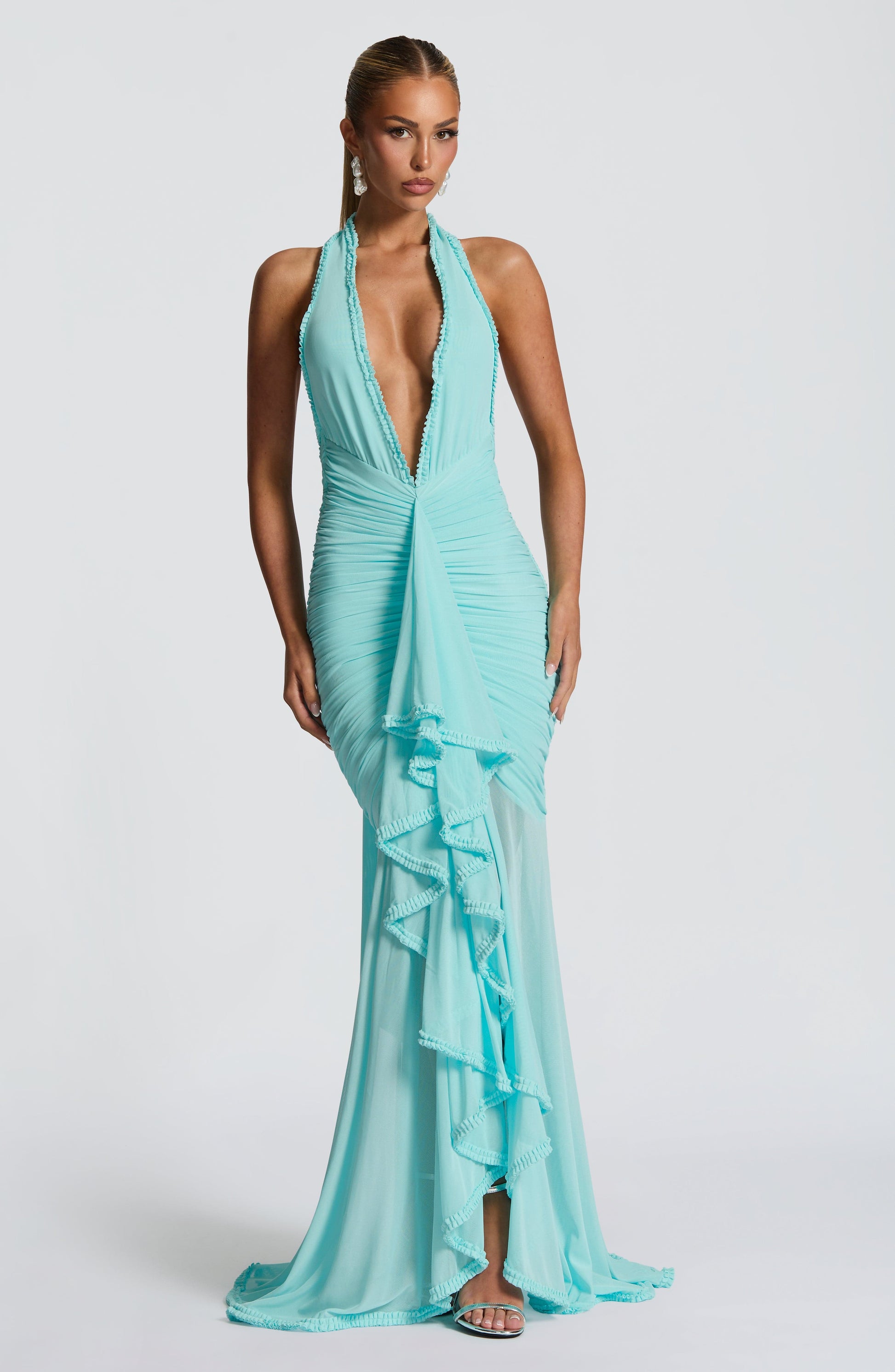 Velorage Alesana Halter Maxi Elbise
