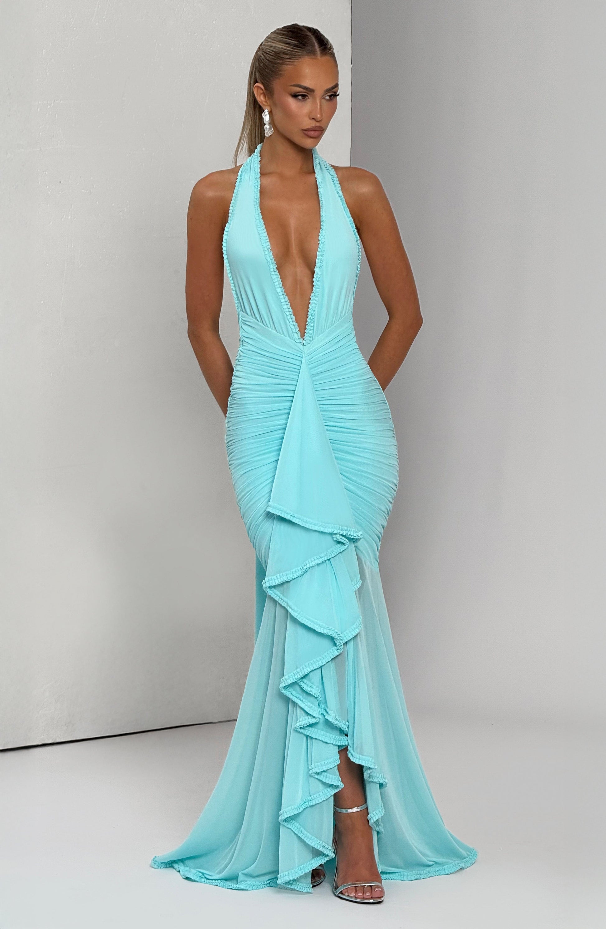 Velorage Alesana Halter Maxi Elbise