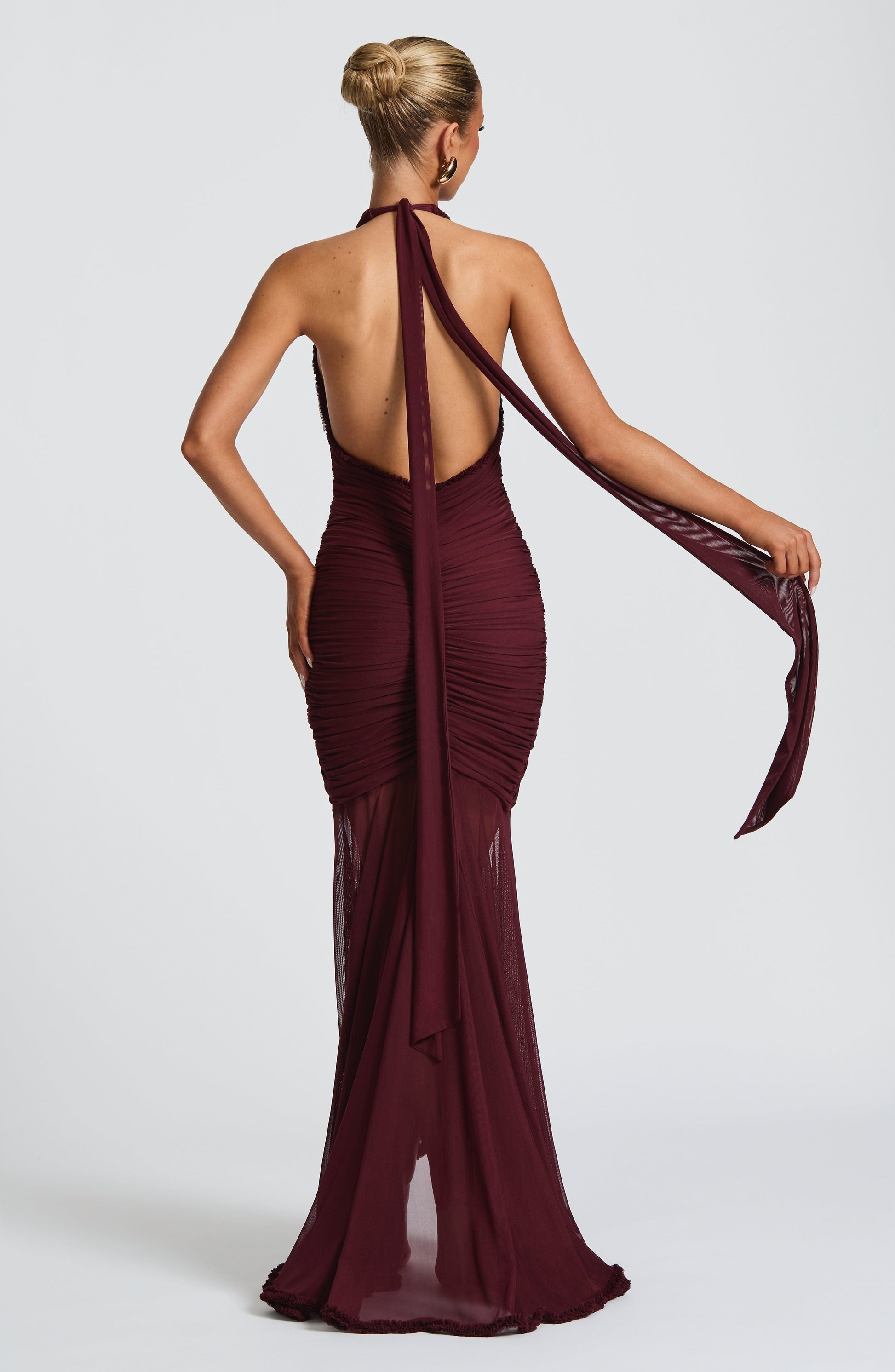 Velorage Railyn Maksi Halter Elbise