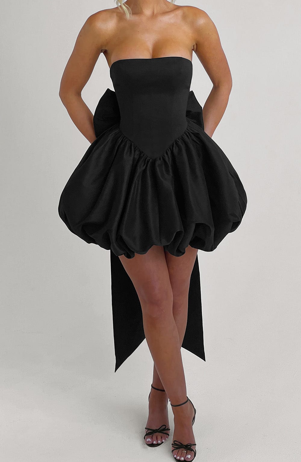 Velorage Coraline Straplez Mini Elbise
