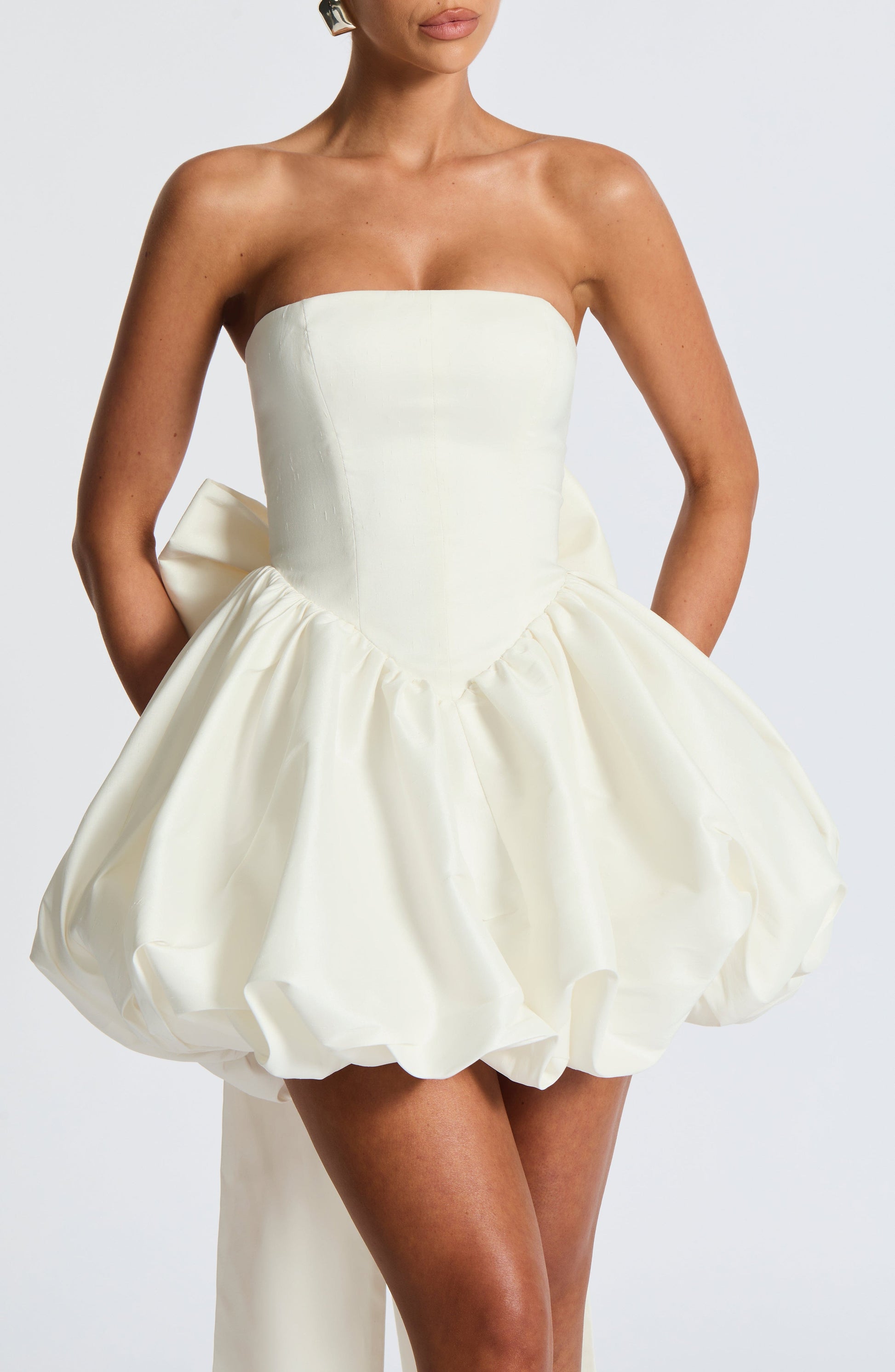 Velorage Nayla Straplez Mini Elbise