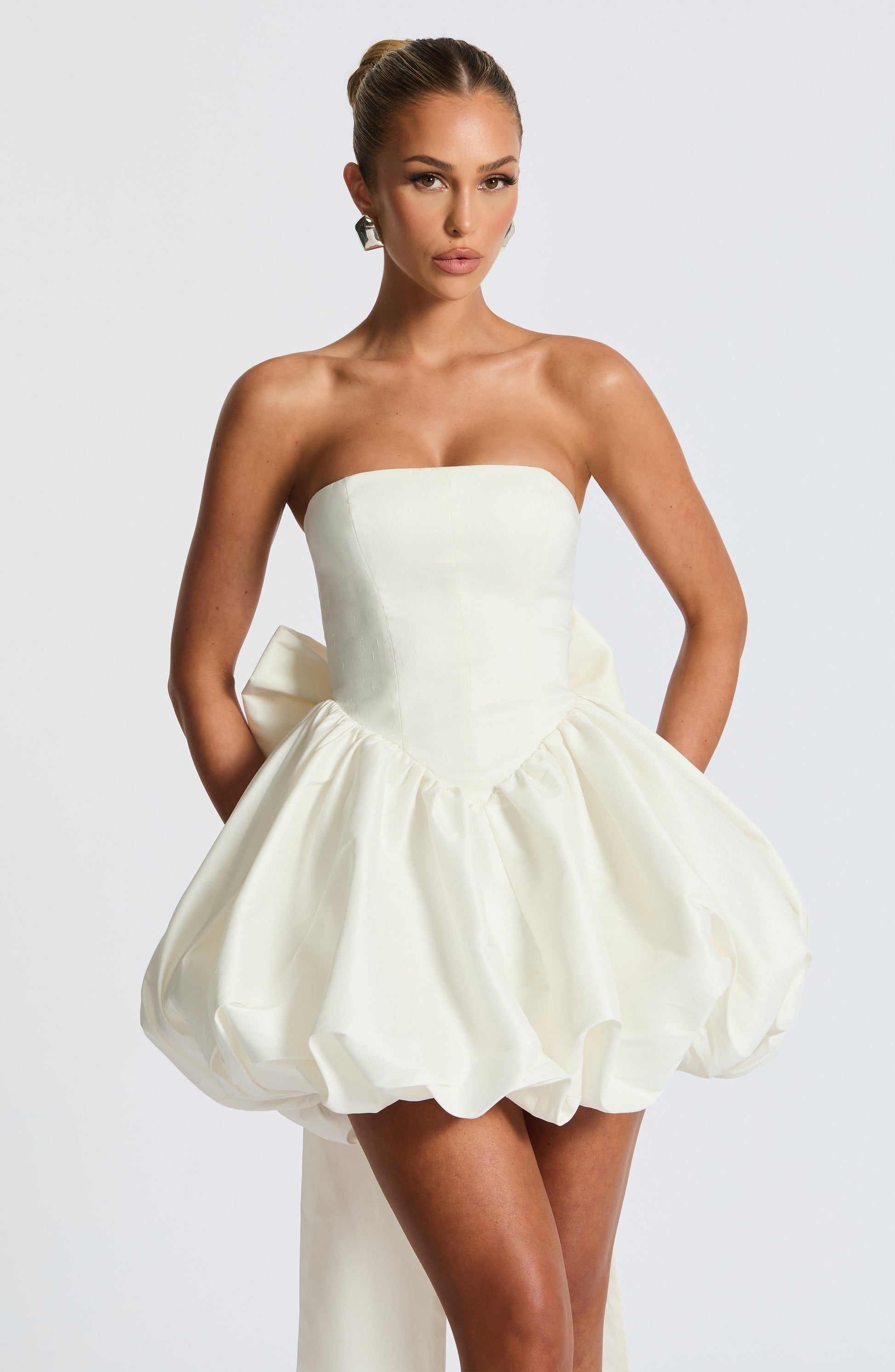 Velorage Nayla Straplez Mini Elbise