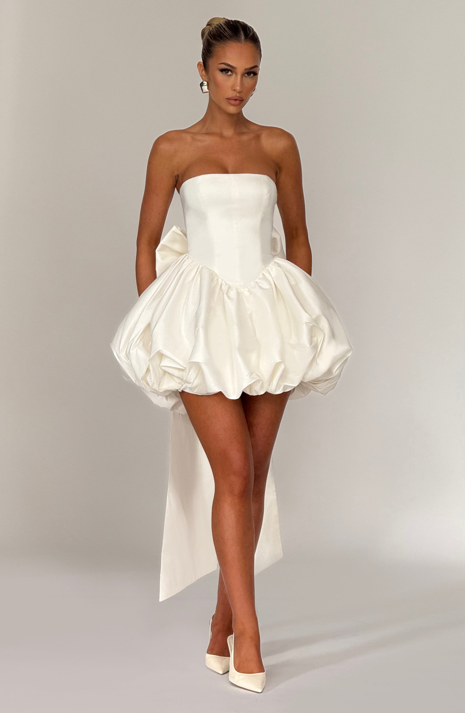 Velorage Nayla Straplez Mini Elbise