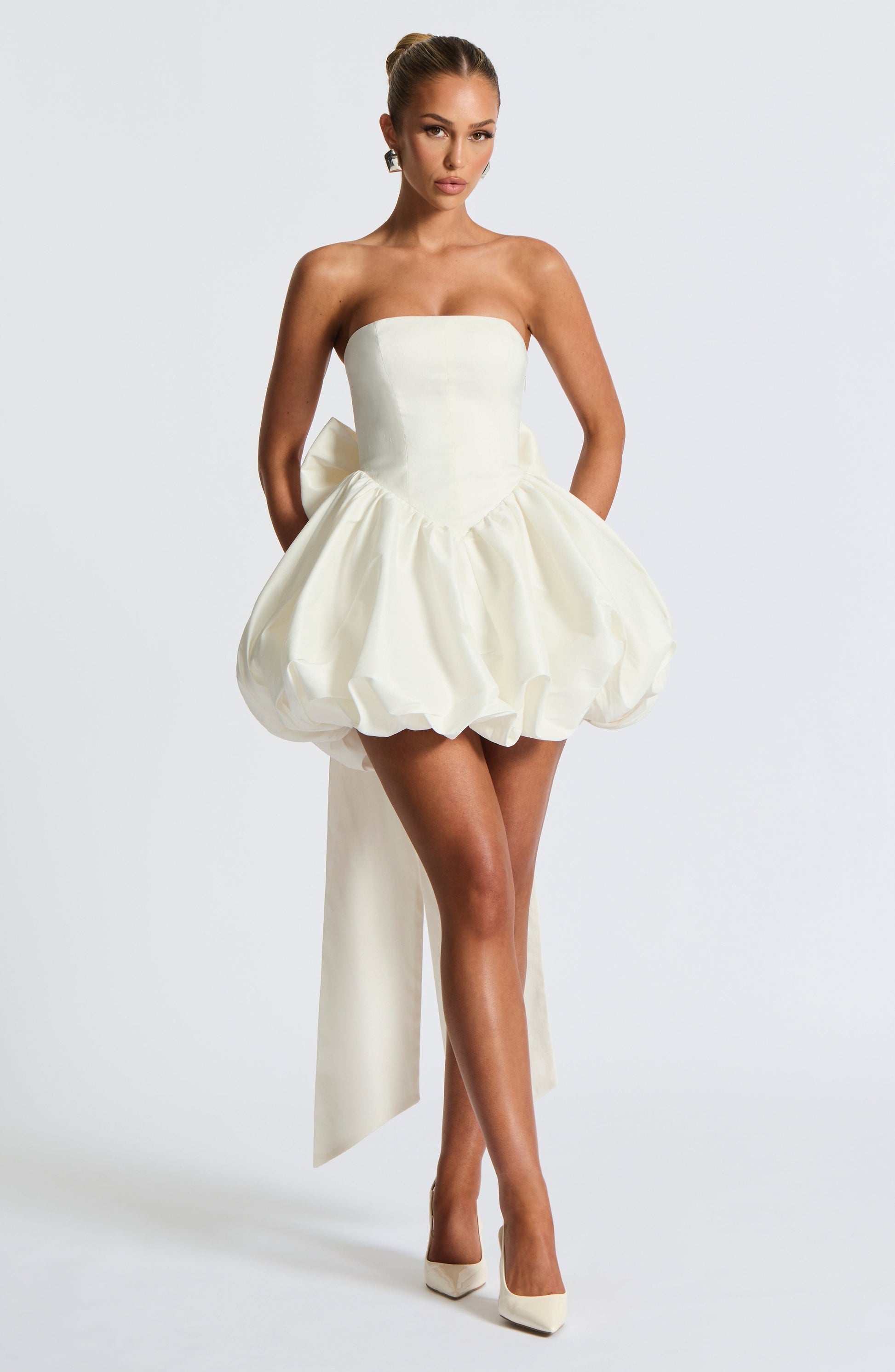 Velorage Nayla Straplez Mini Elbise