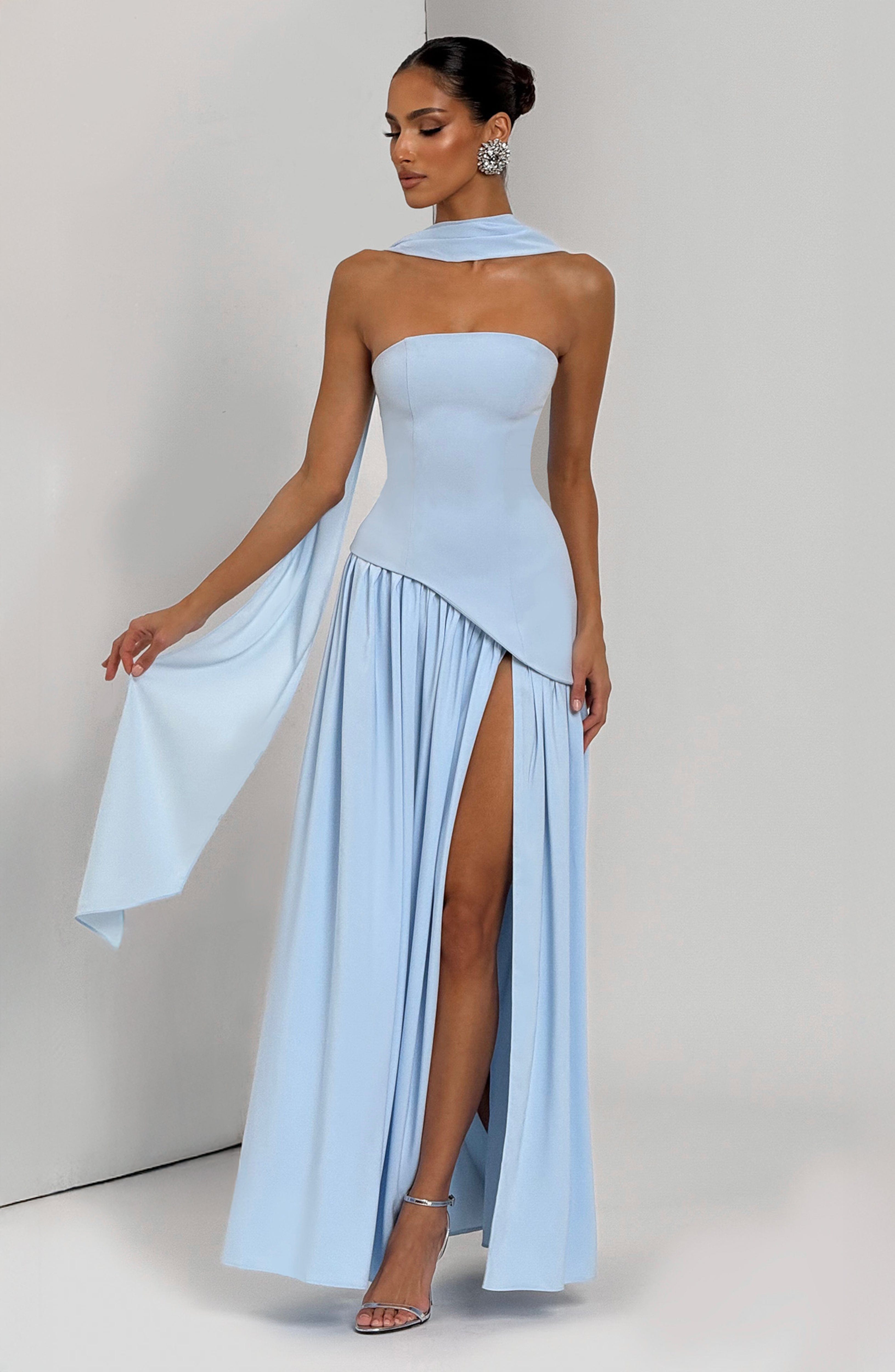 Velorage Jayden Sifon Maxi Elbise