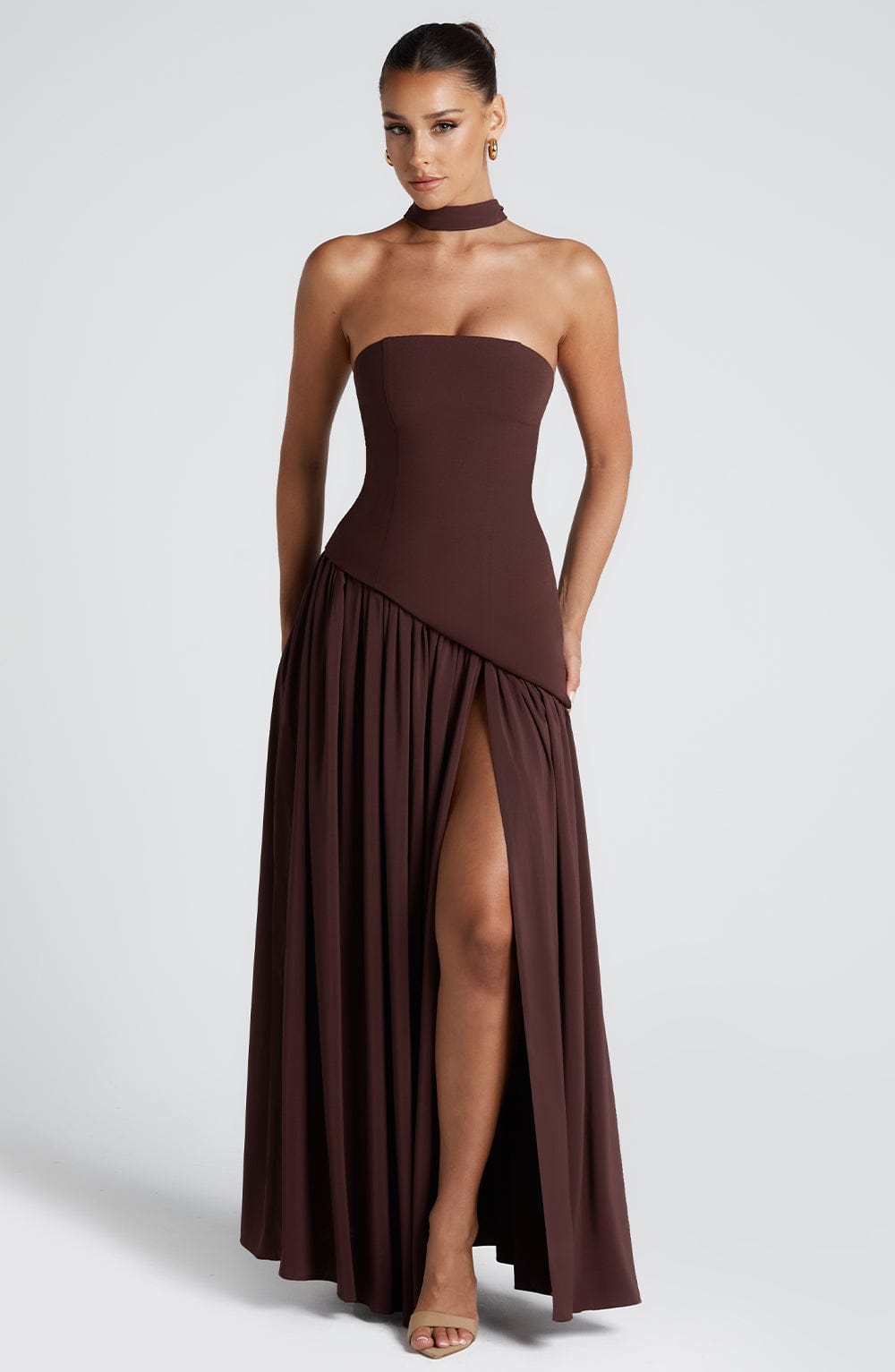 Velorage Kynlie Straplez Maxi Elbise