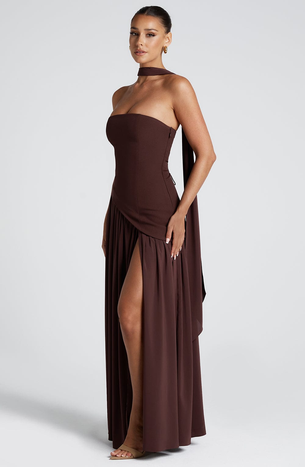 Velorage Kynlie Straplez Maxi Elbise