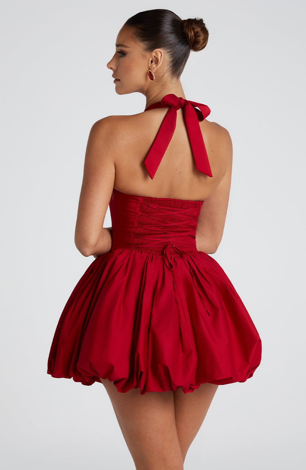 Velorage Channing Halter Mini Elbise