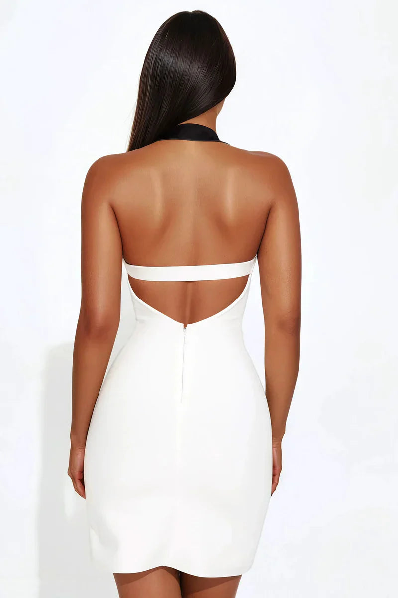 Zionna Straplez Mini Elbise | Xs-Beyaz | S-Beyaz | M-Beyaz | L-Beyaz | Xl-Beyaz