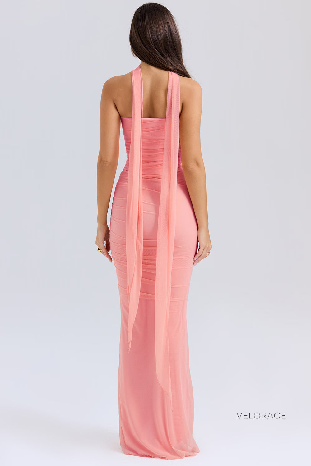 Velorage Aashna Cicekli Bustiyer Etek Takimi | Mercan-PP | Mercan-P | Mercan-M | Mercan-G