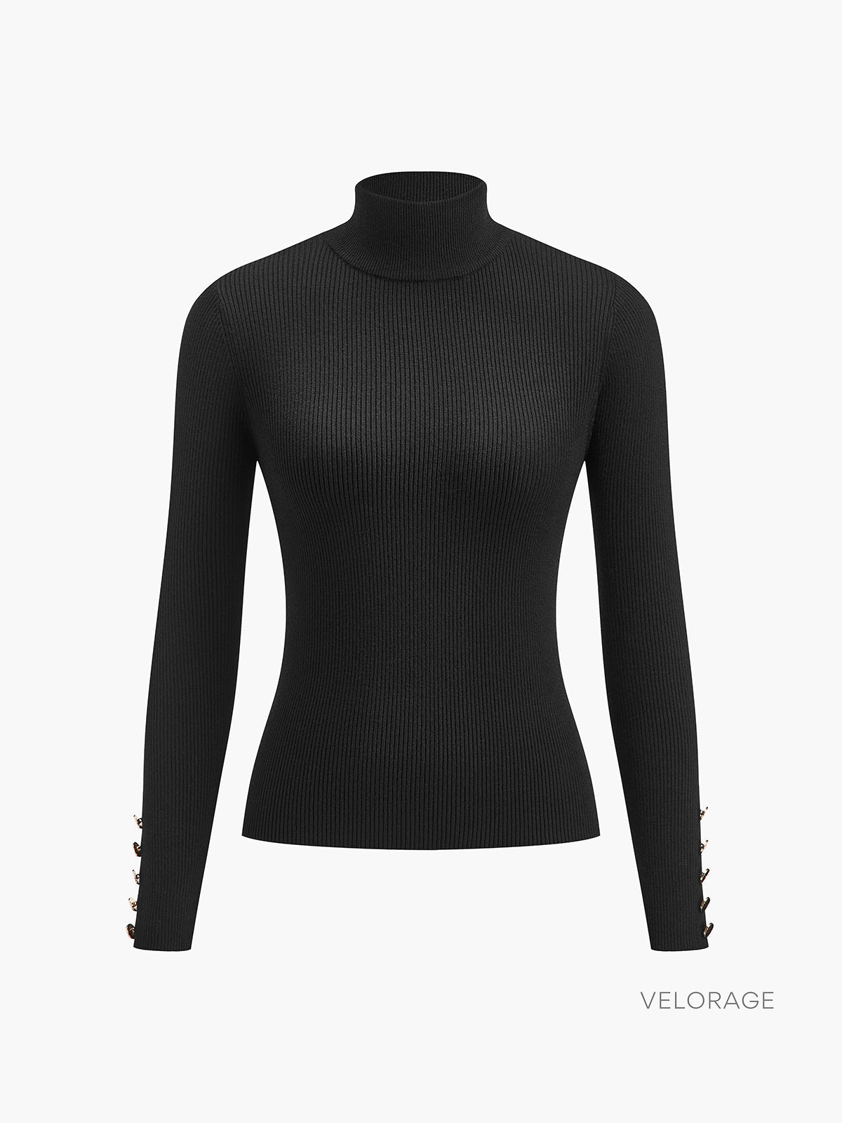 Velorage Addilynne Ribanali Crop Orgu Kazak | OA241105153BKXL