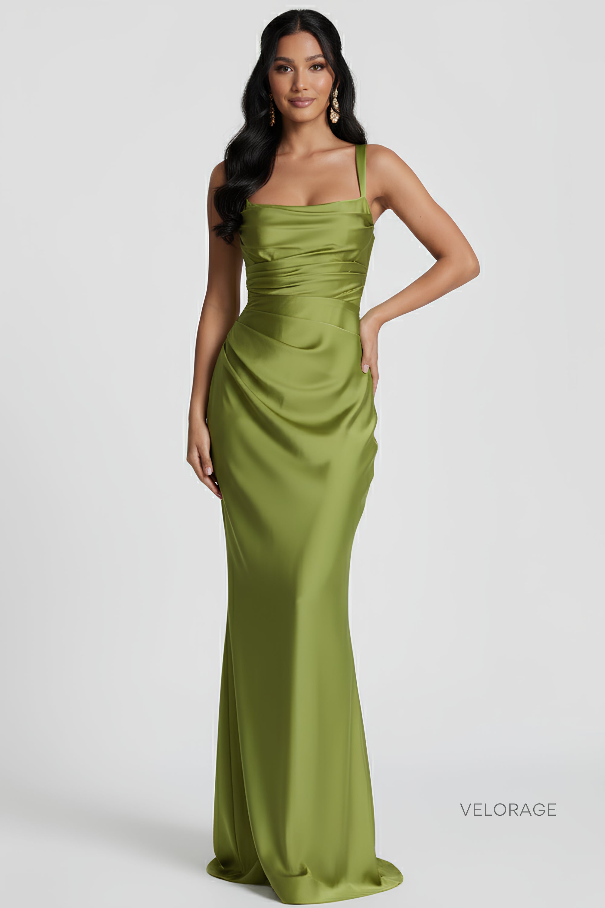 Velorage Ainsleigh Korse Mini Elbise | Yesil-PP | Yesil-P | Yesil-M | Yesil-G