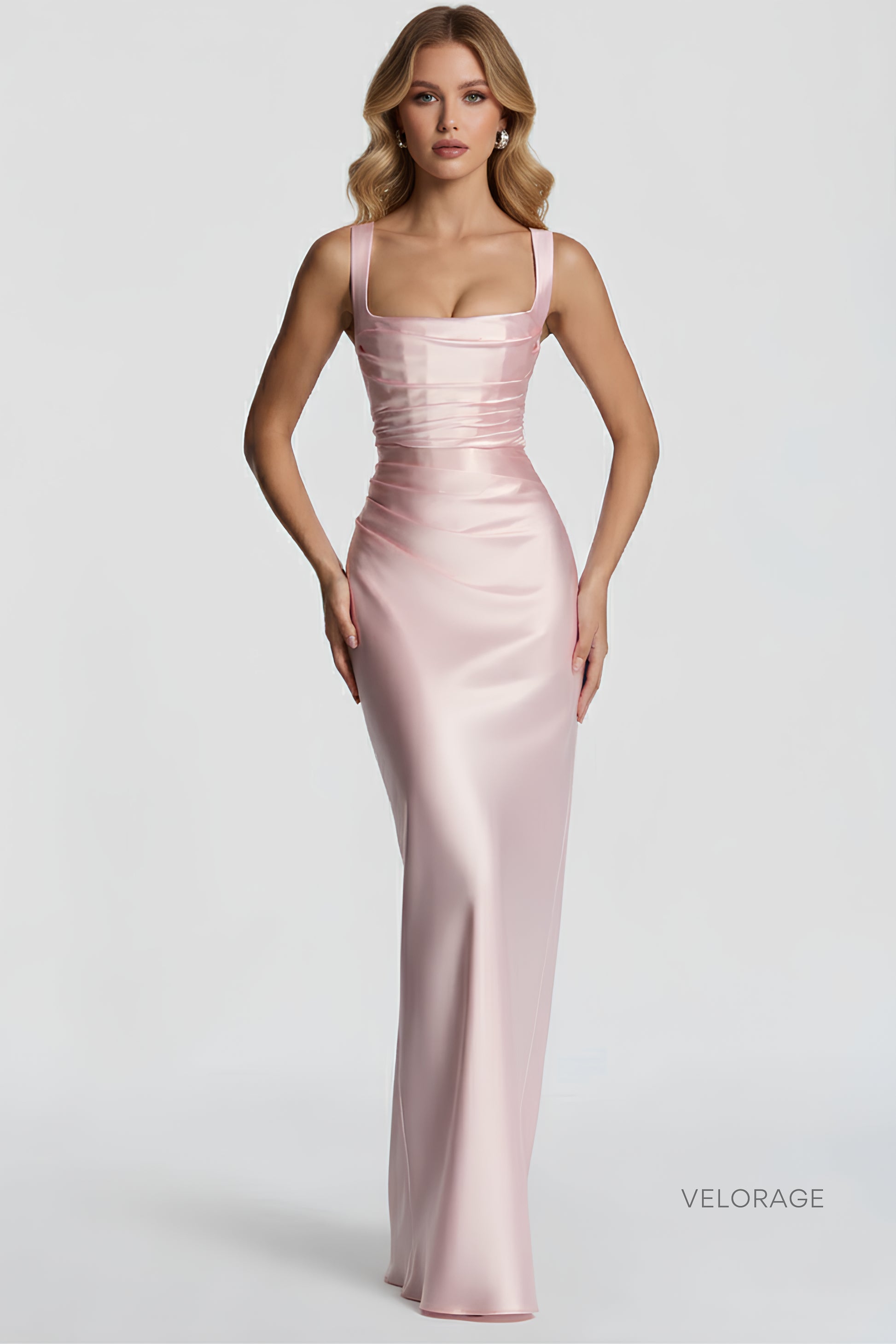 Velorage Ainsleigh Korse Mini Elbise | Pembe-PP | Pembe-P | Pembe-M | Pembe-G