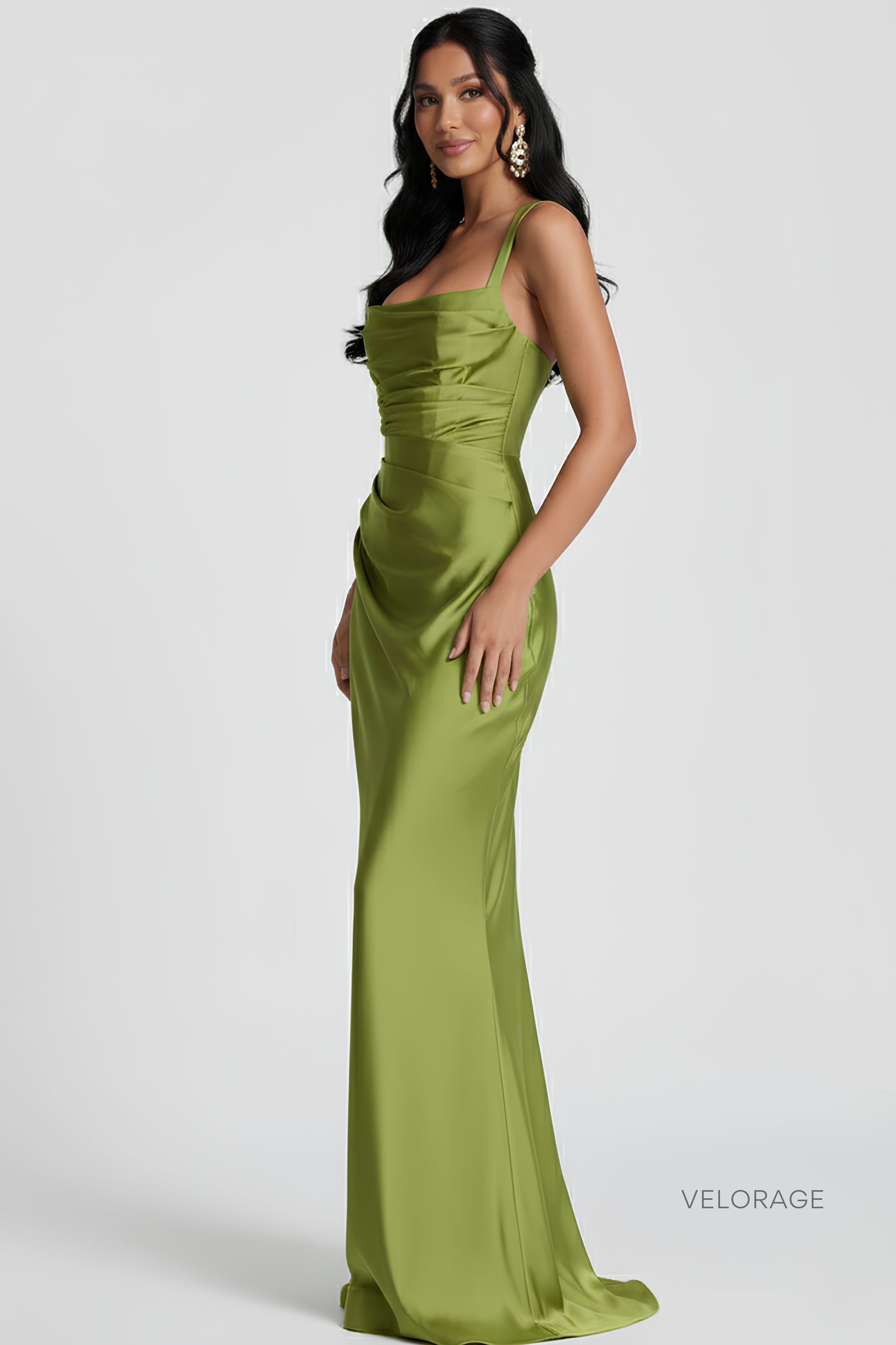 Velorage Ainsleigh Korse Mini Elbise | Yesil-PP | Yesil-P | Yesil-M | Yesil-G