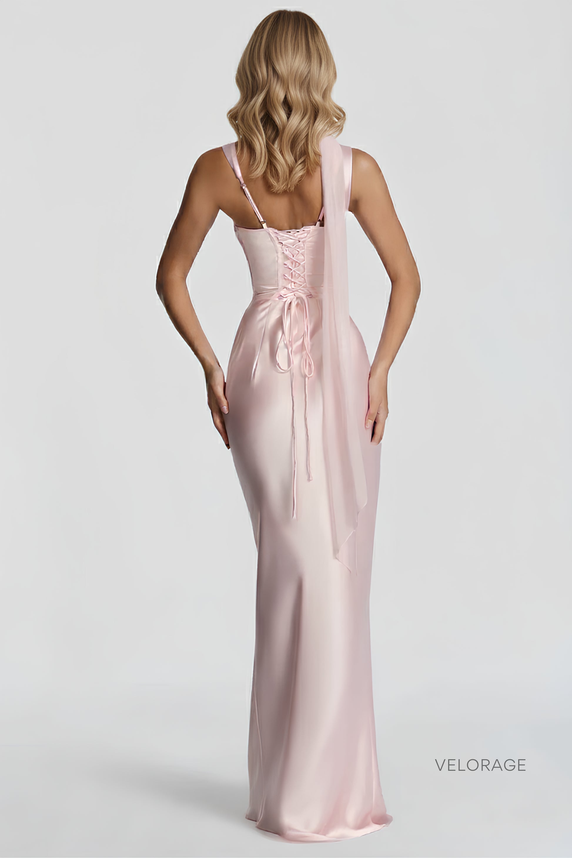 Velorage Ainsleigh Korse Mini Elbise | Pembe-PP | Pembe-P | Pembe-M | Pembe-G