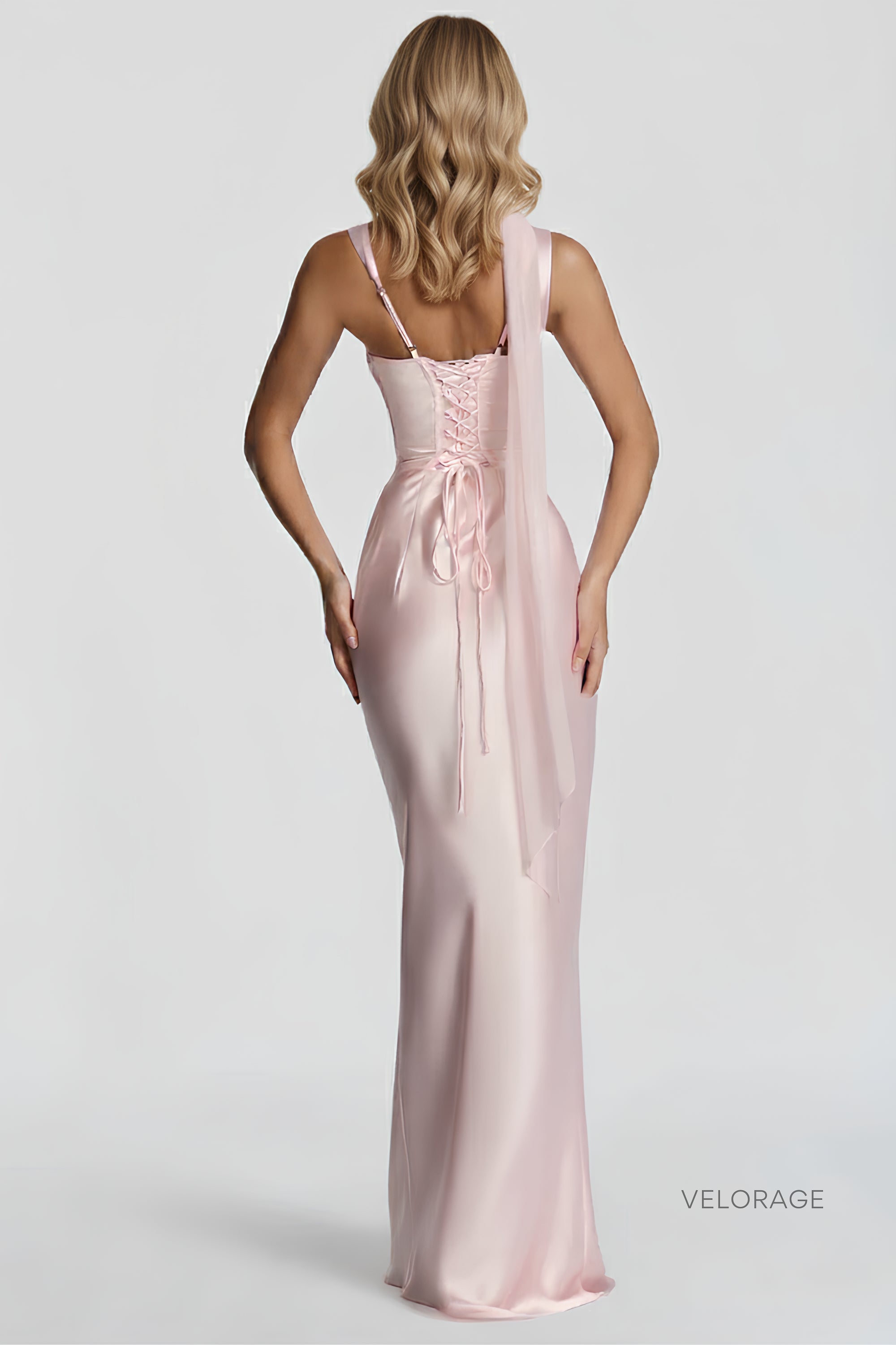 Velorage Ainsleigh Korse Mini Elbise | Pembe-PP | Pembe-P | Pembe-M | Pembe-G