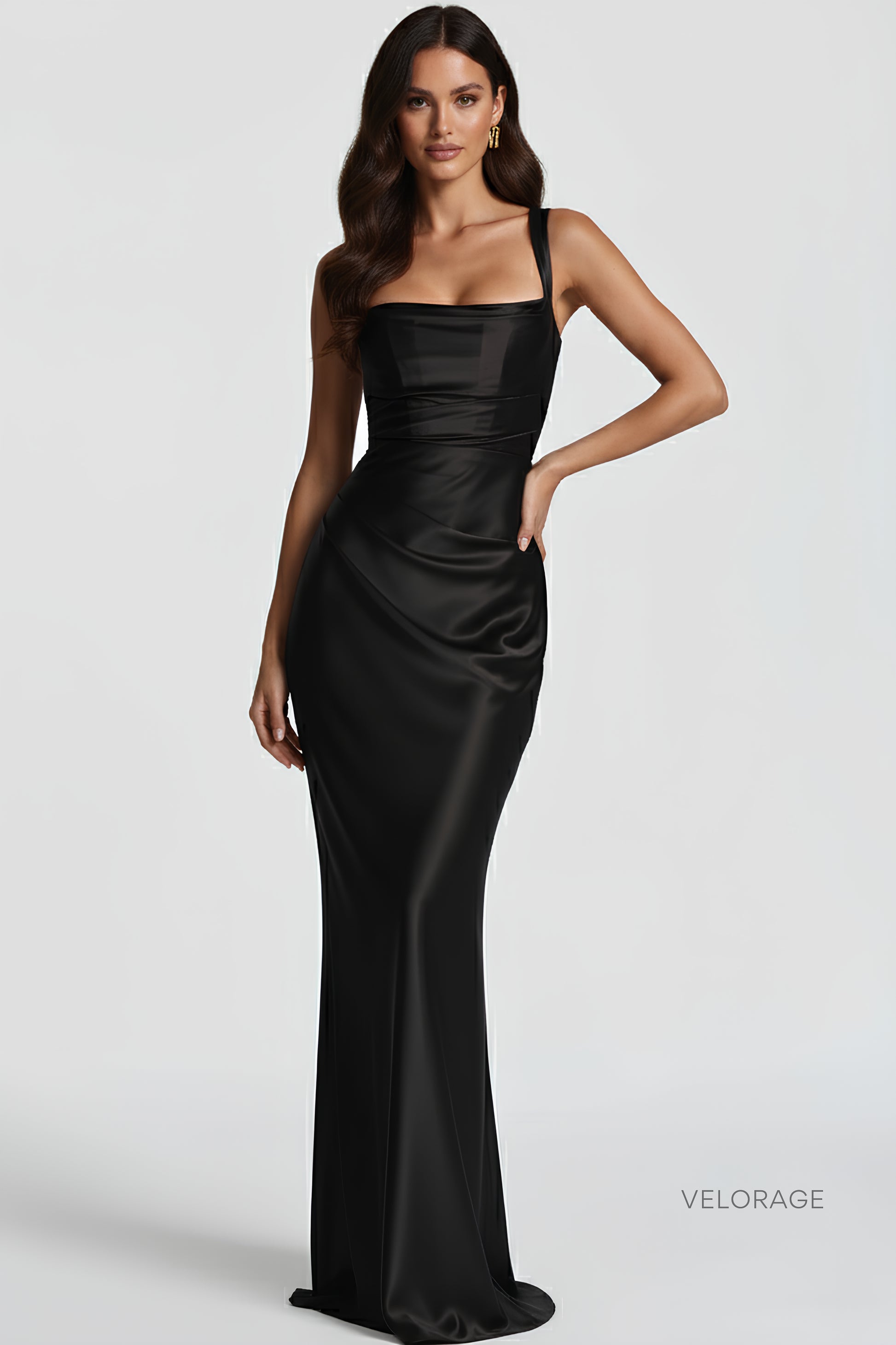 Velorage Ainsleigh Korse Mini Elbise | Siyah-PP | Siyah-P | Siyah-M | Siyah-G