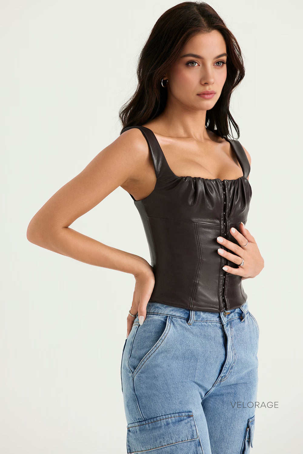 Velorage Alida Suni Deri Korse Bustiyer | 721 | 722 | 723 | 724