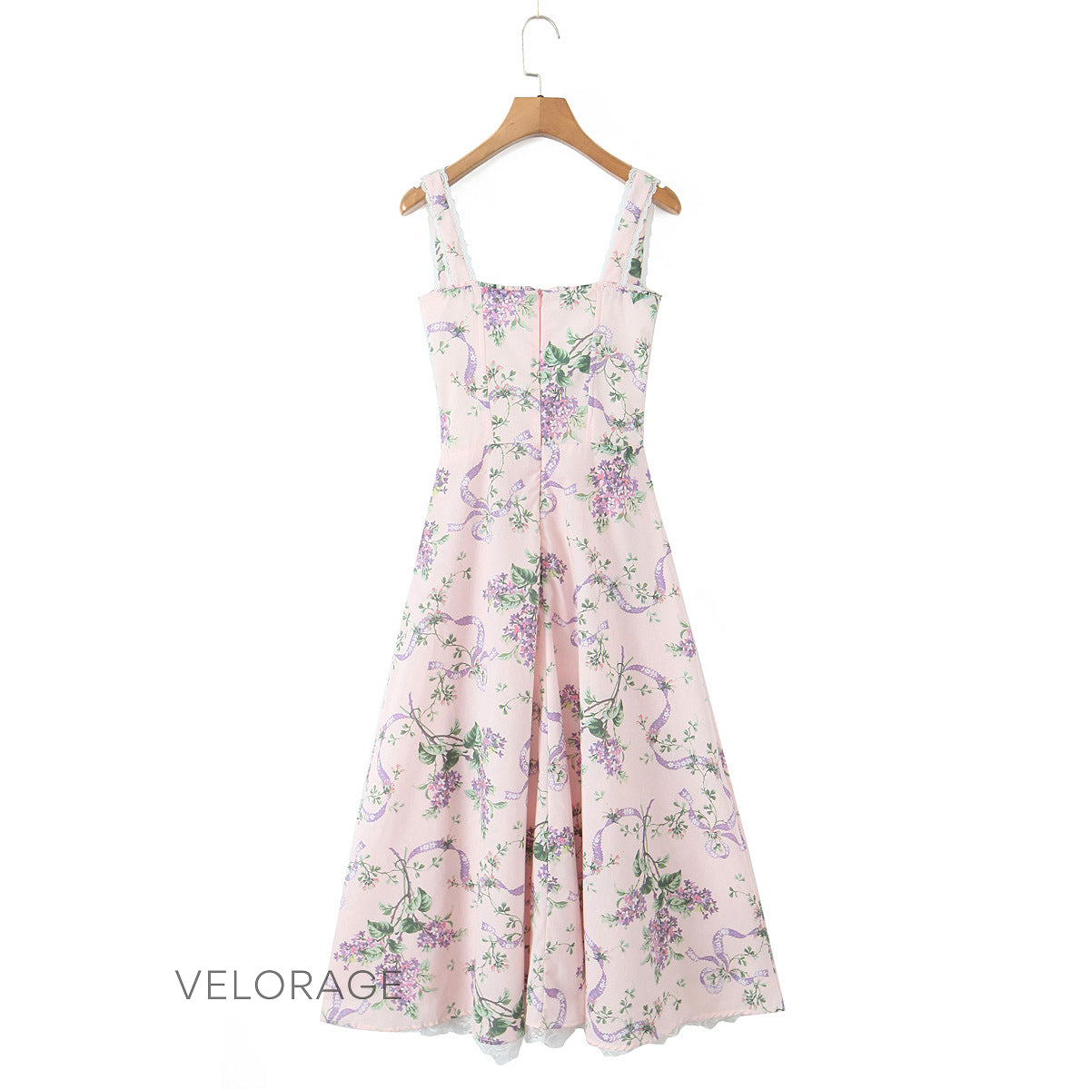 Allison Çiçekli Halter Maksi Elbise [FJLI1H5T]