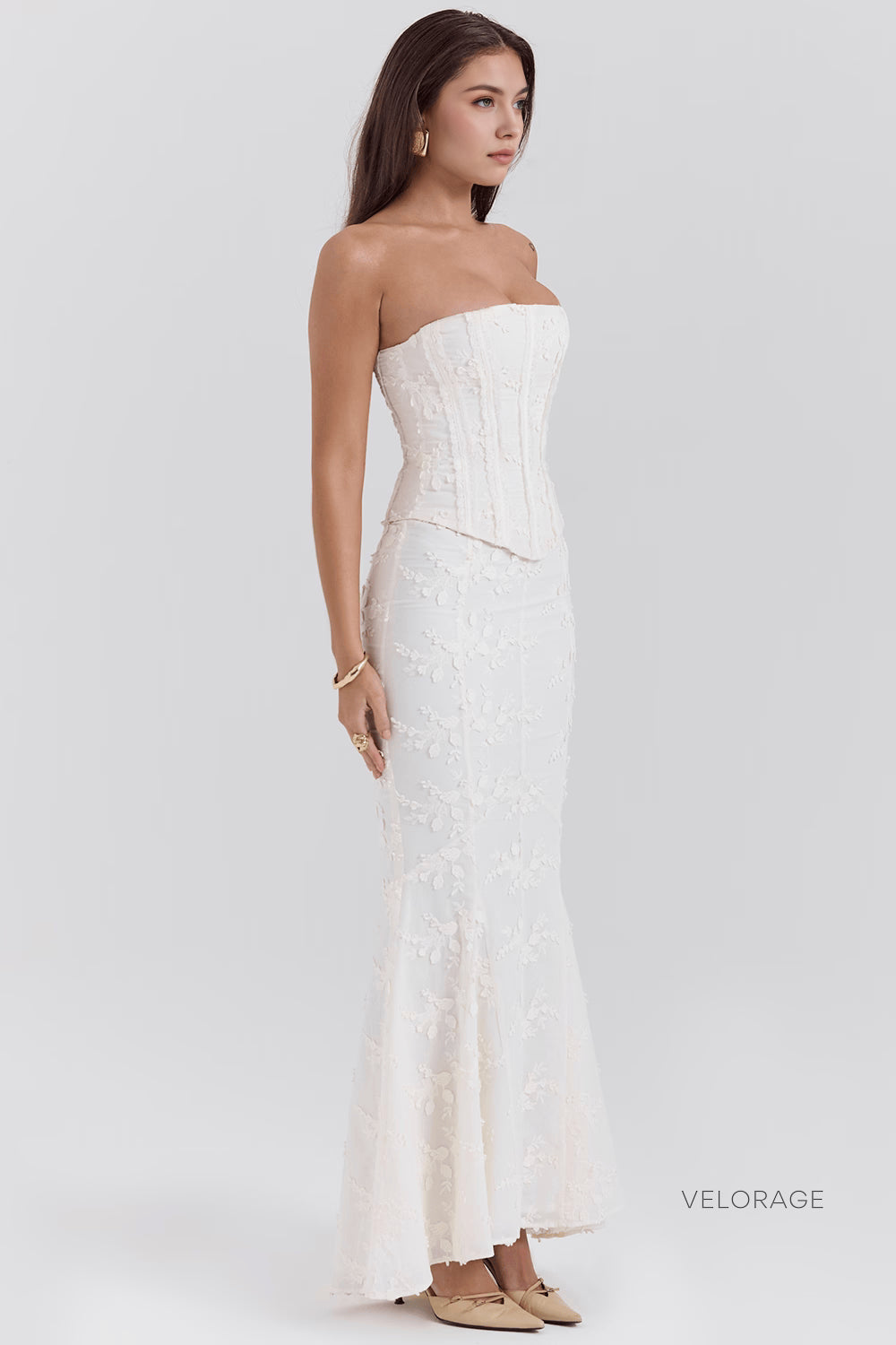 Velorage Azlyn Straplez Mini Etek Takimi | 521 | 522 | 523 | 524