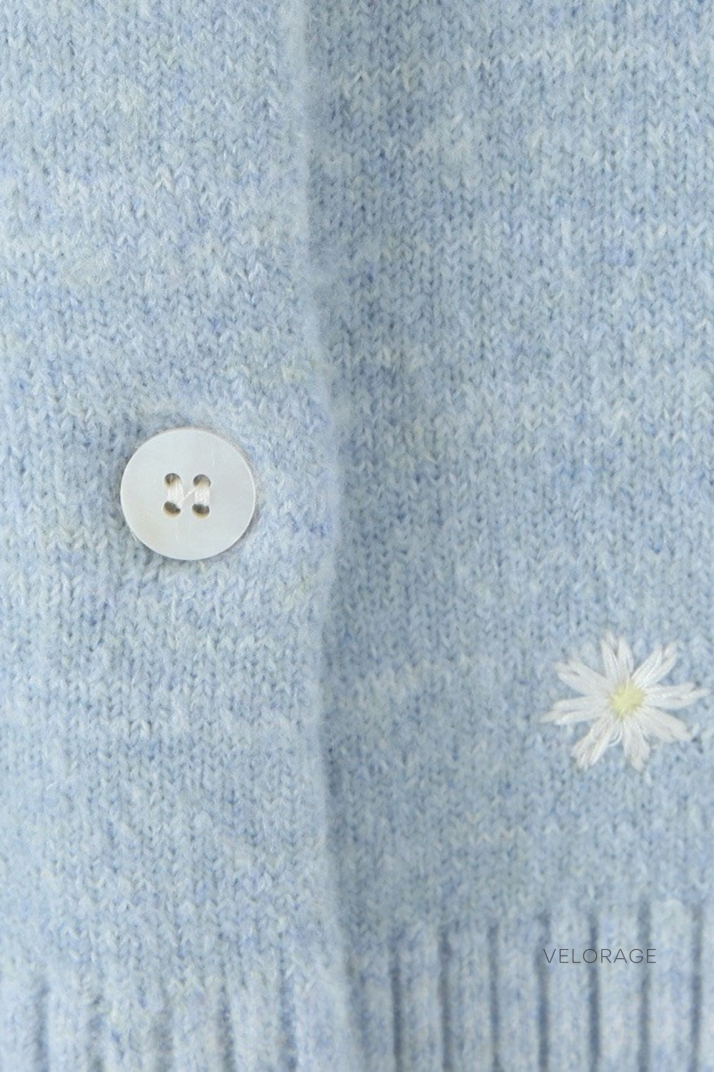 Velorage Elma Cicek Islemeli Hirka | Mavi-PP | Mavi-P | Mavi-M | Mavi-G