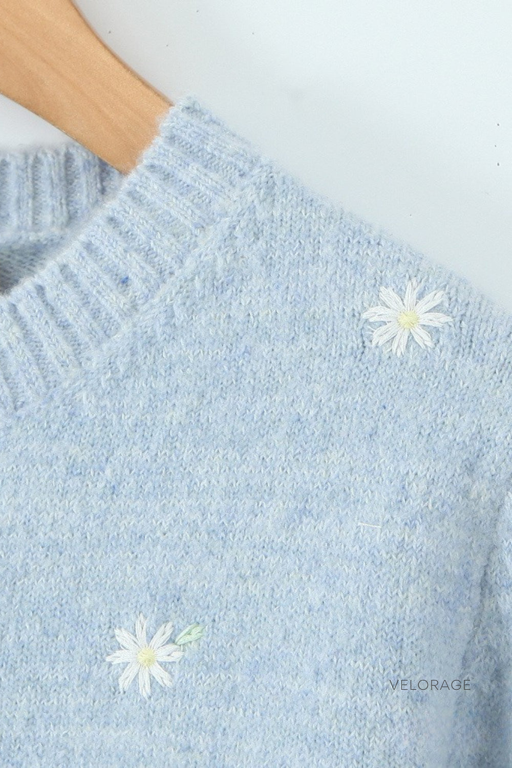 Velorage Elma Cicek Islemeli Hirka | Mavi-PP | Mavi-P | Mavi-M | Mavi-G