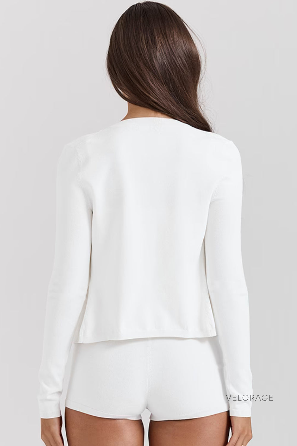Velorage Ivette Triko Hirka Takimi | Beyaz-PP | Beyaz-P | Beyaz-M | Beyaz-G