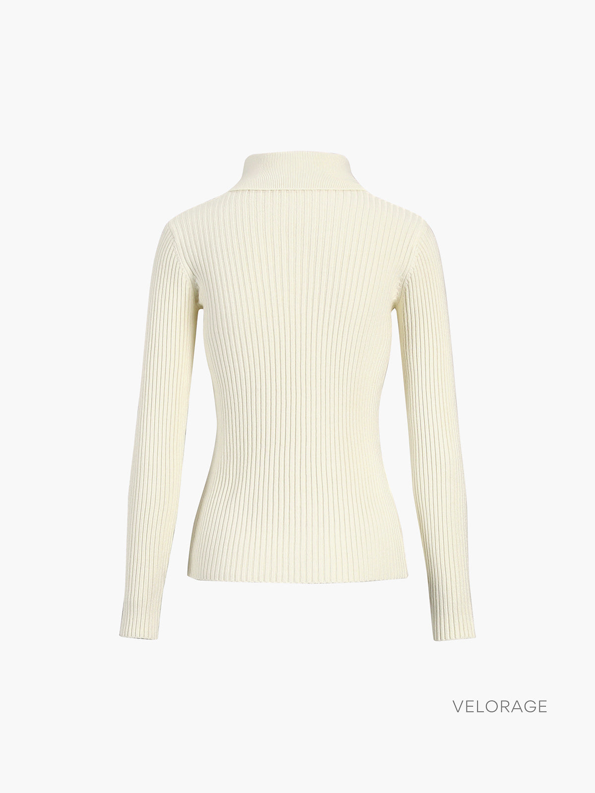 Velorage Jalaya Orgu Polo Uzun Kollu Ust | Siyah-XS | Siyah-S | Siyah-M | Siyah-L | Siyah-XL