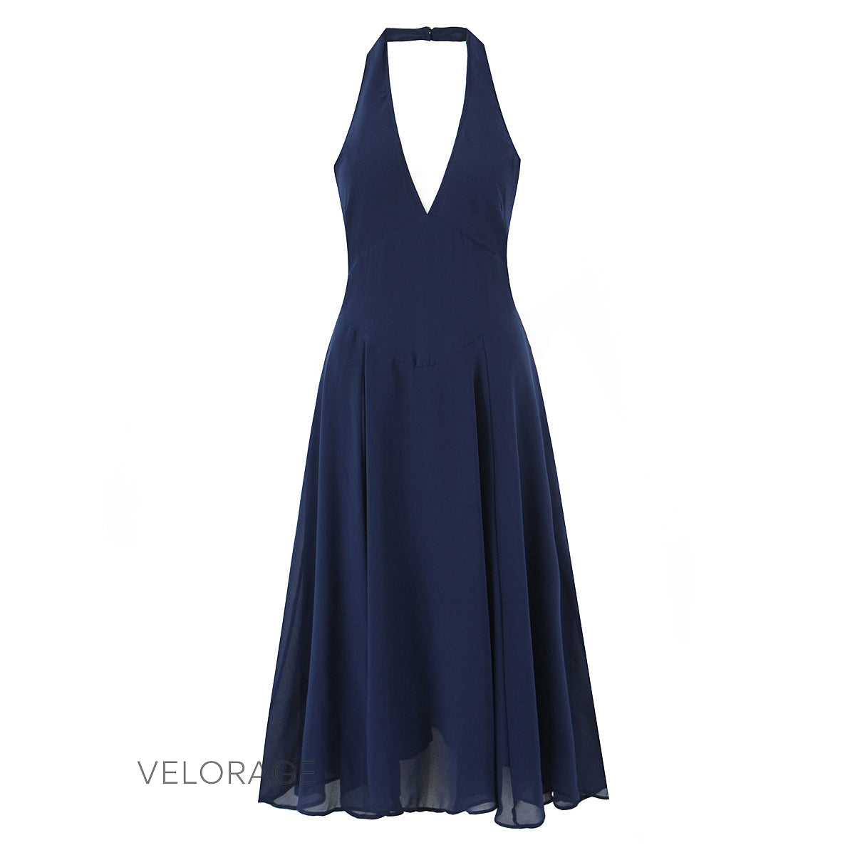 Kyiah Halter Sırt Dekolteli Elbise [SQ7L5H6W]
