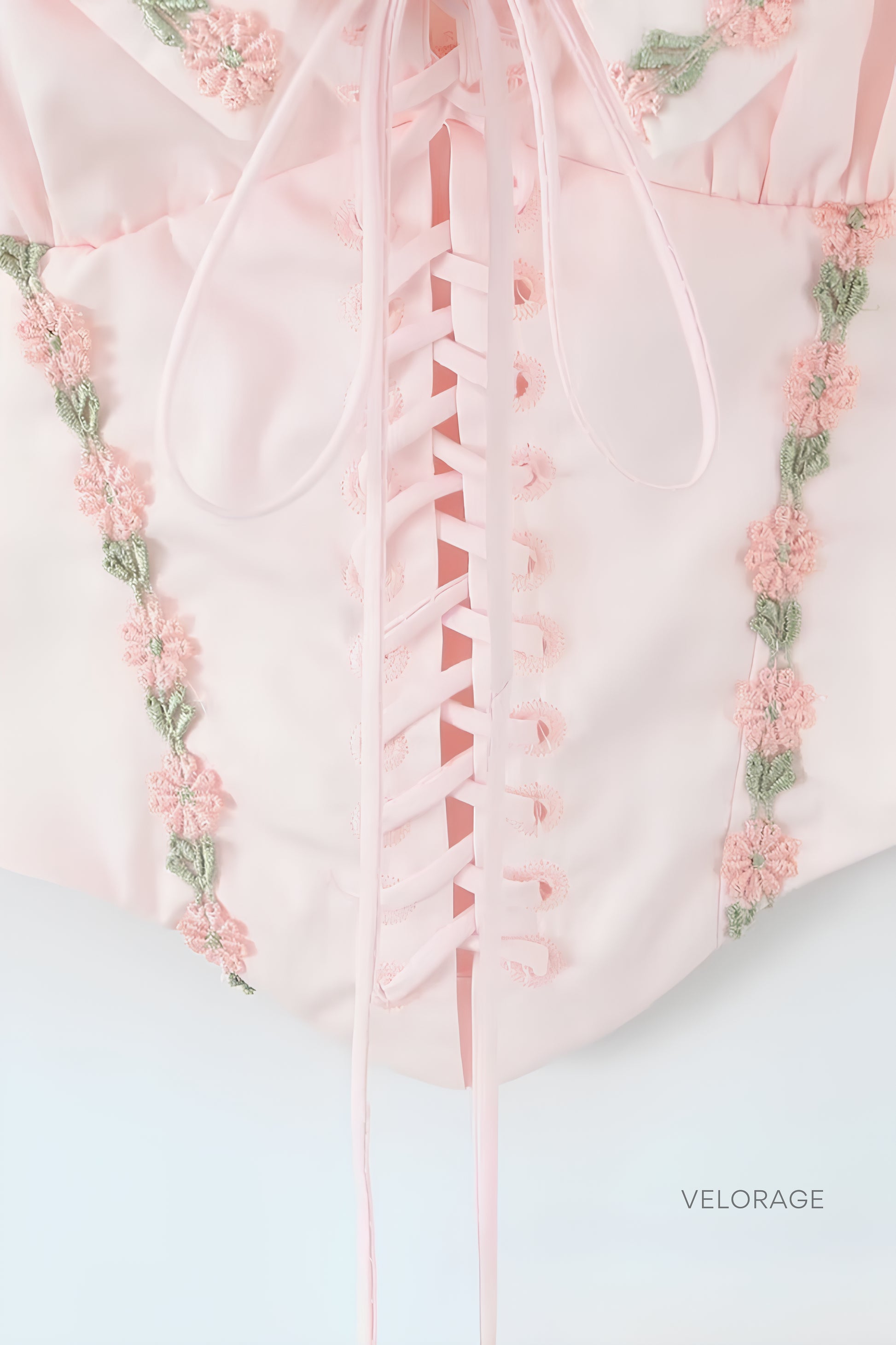 Velorage Marta Straplez Korse Ust | Rosa-PP | Rosa-P | Rosa-M | Rosa-G