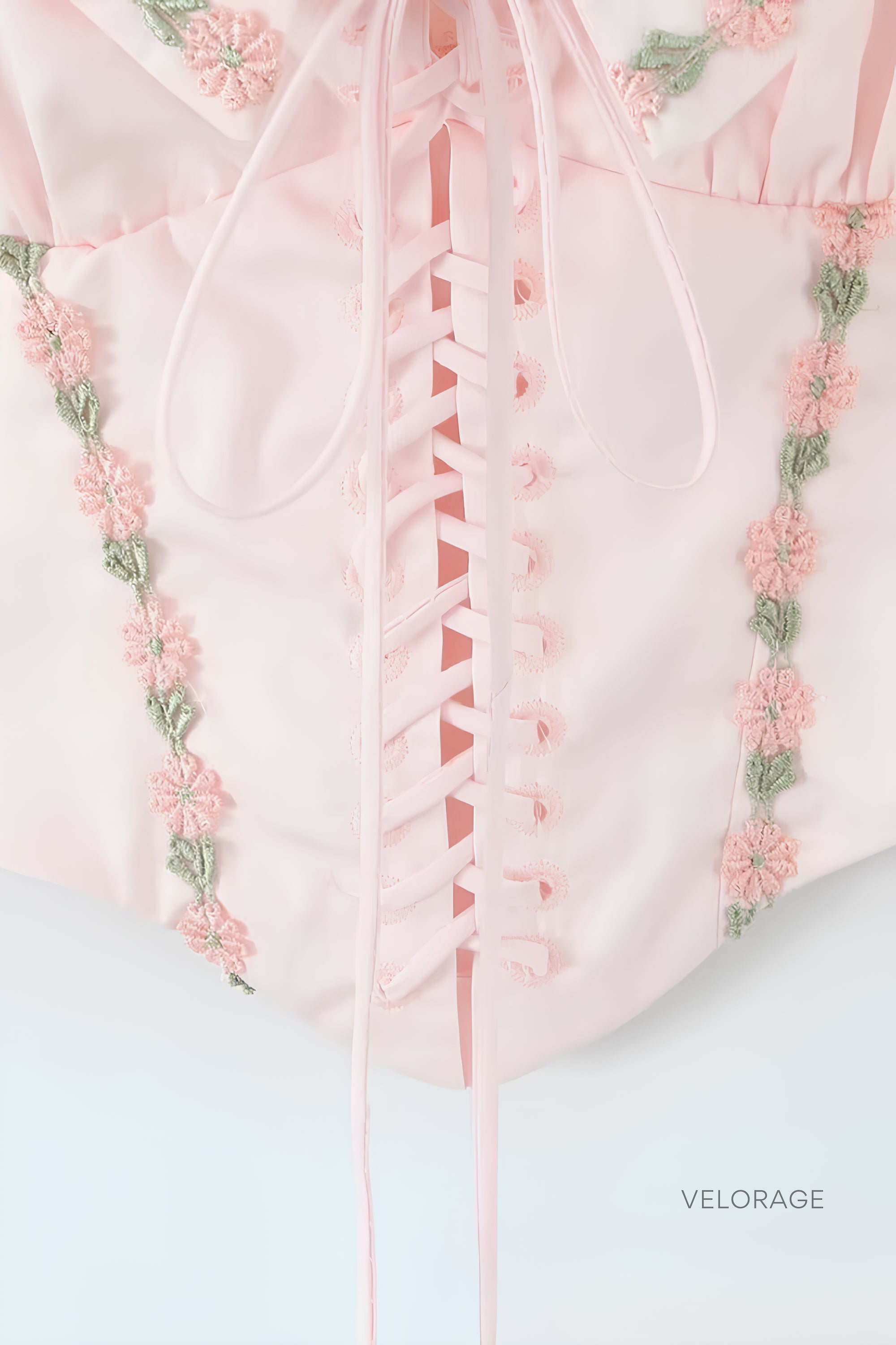 Velorage Marta Straplez Korse Ust | Rosa-PP | Rosa-P | Rosa-M | Rosa-G