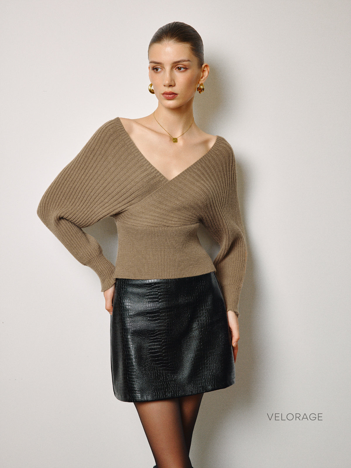 Velorage Starla Capraz Baglamali Orme Kazak | OA241112137BNS | OA241112137BNM | OA241112137BNL | OA241112137BNXL