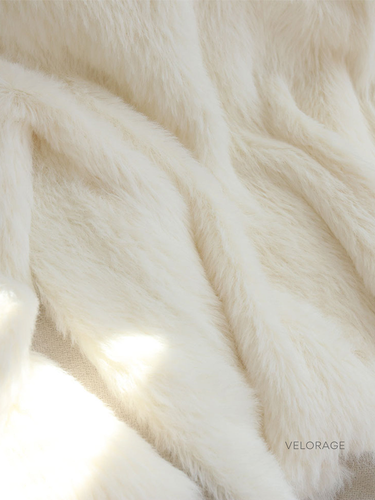 Velorage Xandria Yumusak V Yaka Kazak | Beyaz-XS | Beyaz-S | Beyaz-M | Beyaz-L | Beyaz-XL