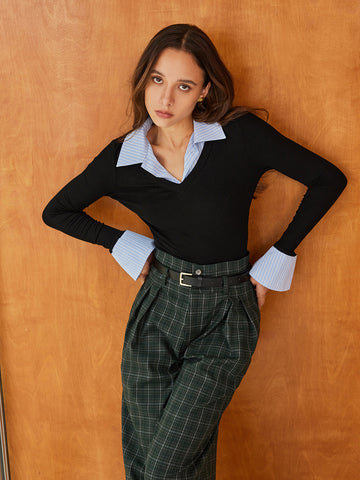 Velorage Zahara Kisa Kollu Polo Tisort | 13961-EE1740554257-black-XS | 13961-EE1740554257-black-S | 13961-EE1740554257-black-M | 13961-EE1740554257-black-L | 13961-EE1740554257-black-XL