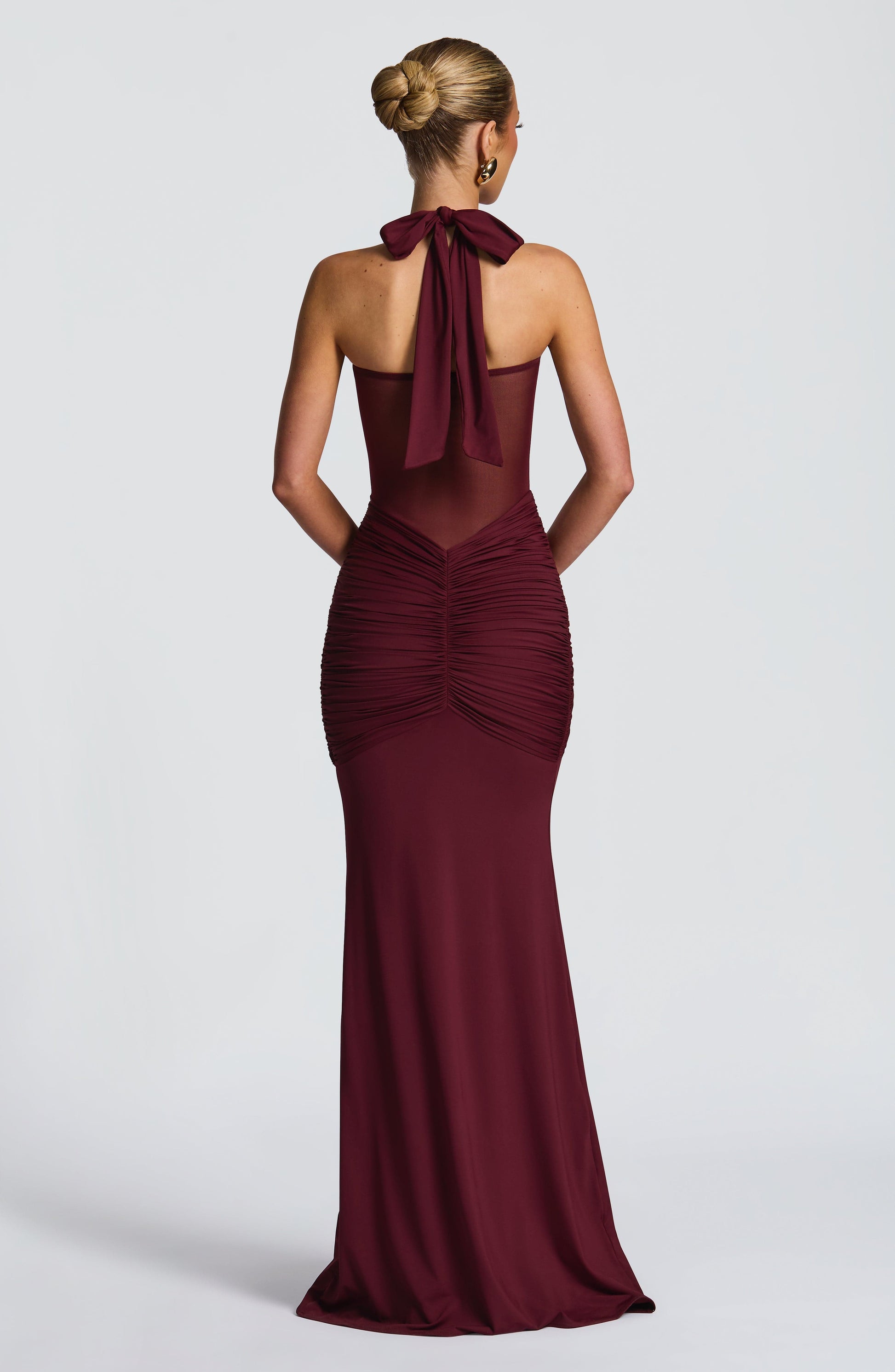 Velorage Coco Kiraz Lake Maxi Elbise